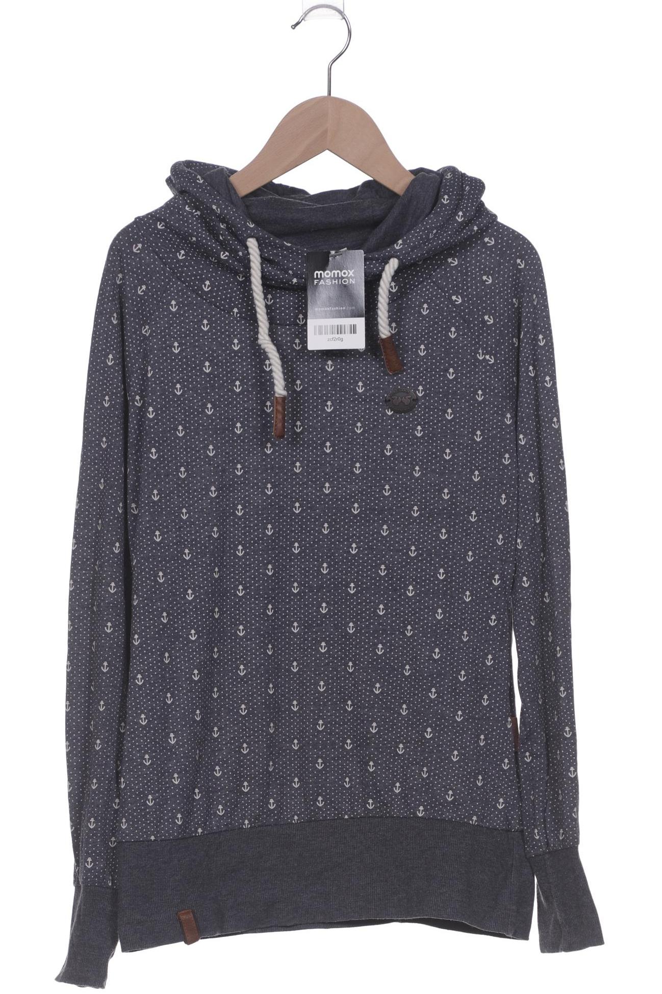 

Naketano Damen Kapuzenpullover, grau, Gr. 36