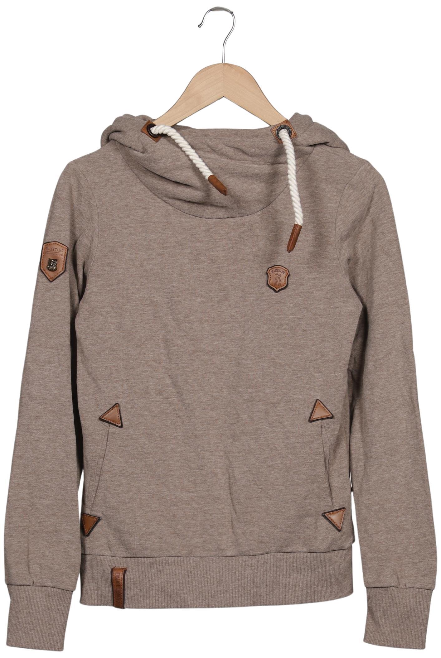 

Naketano Damen Kapuzenpullover, beige, Gr. 36
