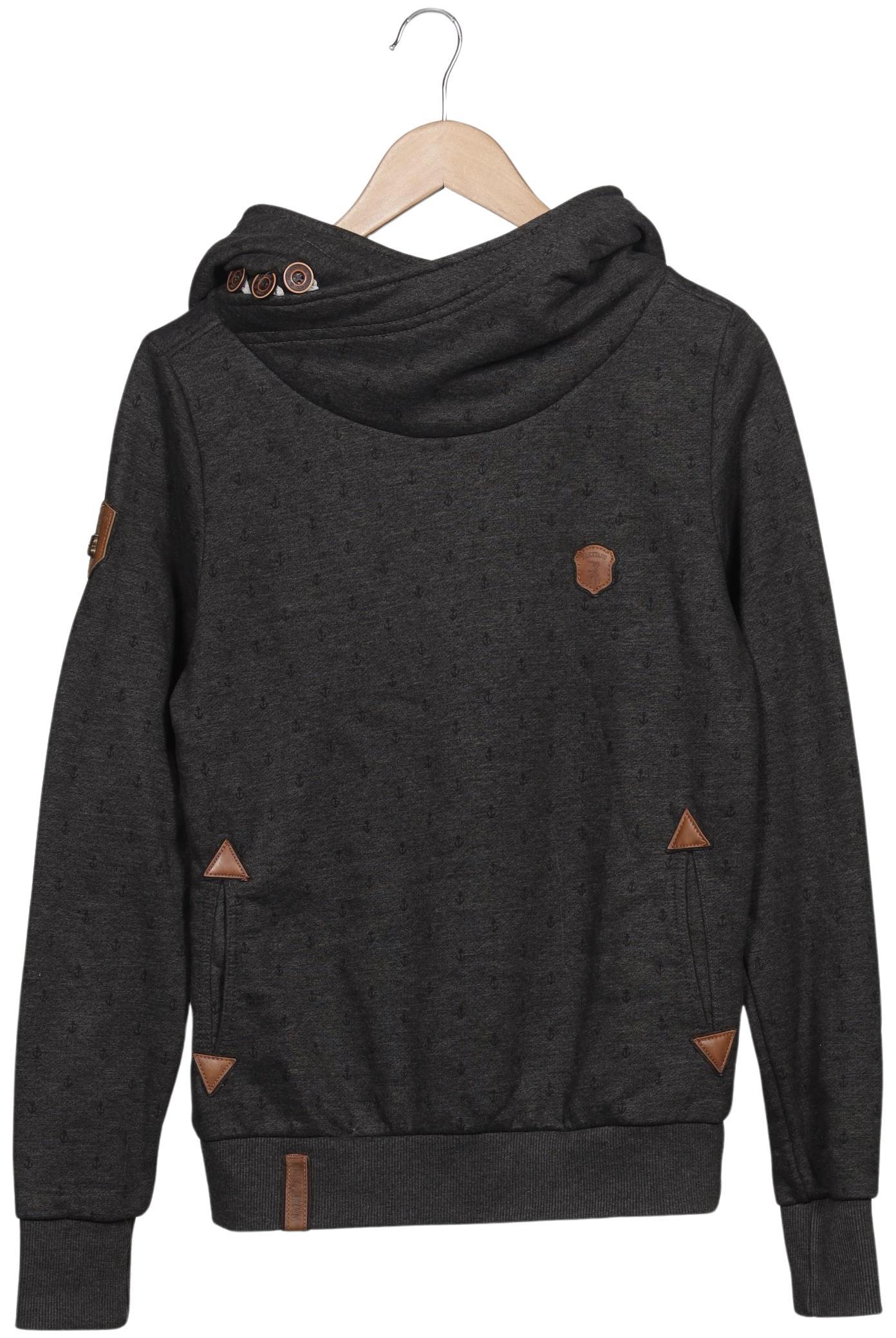 

Naketano Damen Kapuzenpullover, grau, Gr. 42