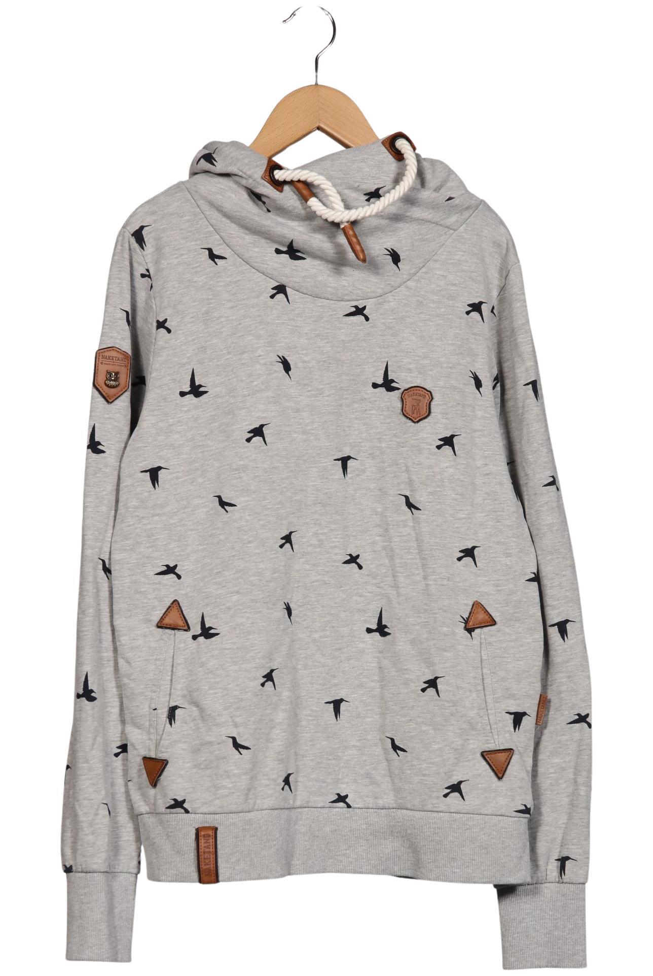 

Naketano Damen Kapuzenpullover, grau, Gr. 42