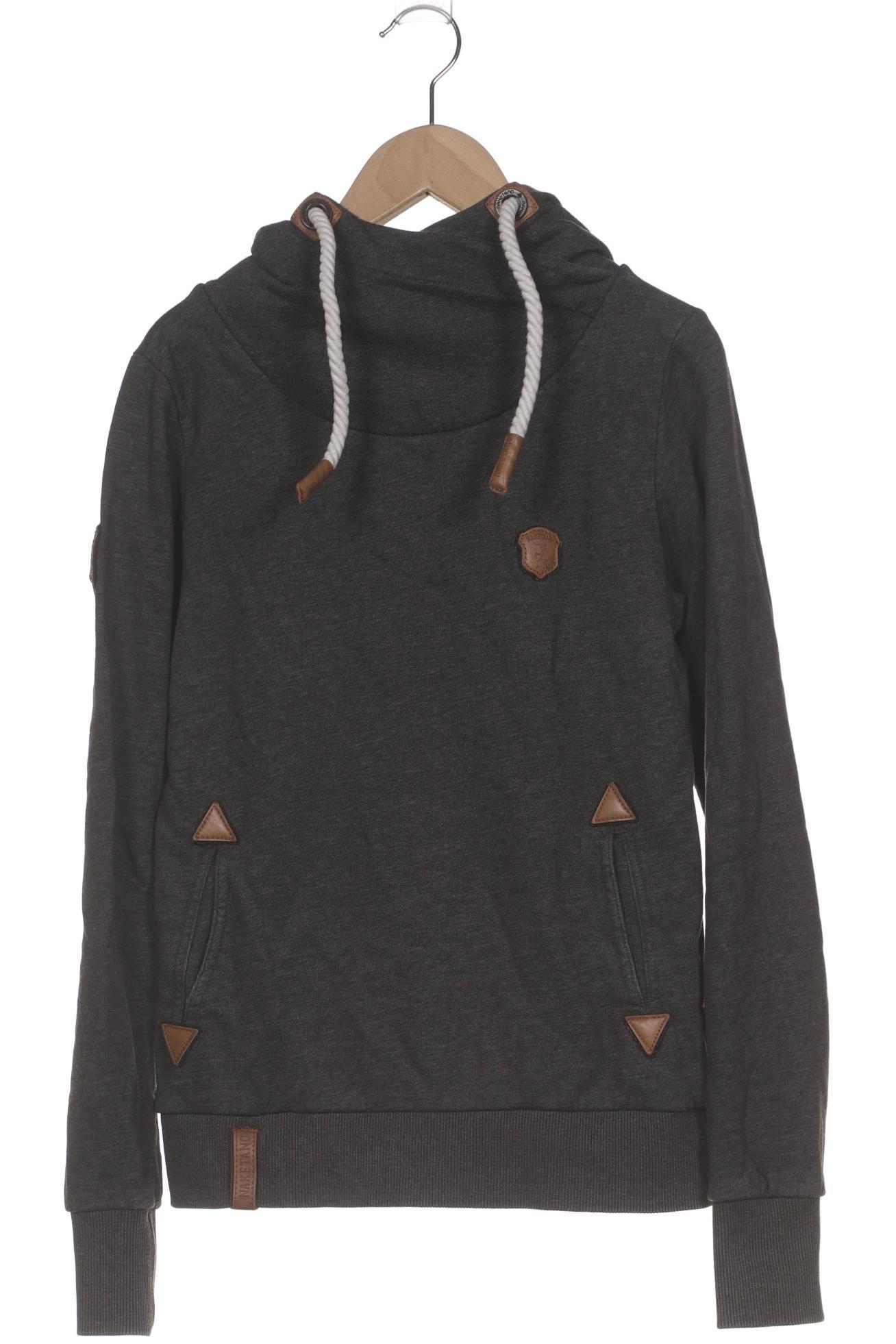 

Naketano Damen Kapuzenpullover, grau, Gr. 36