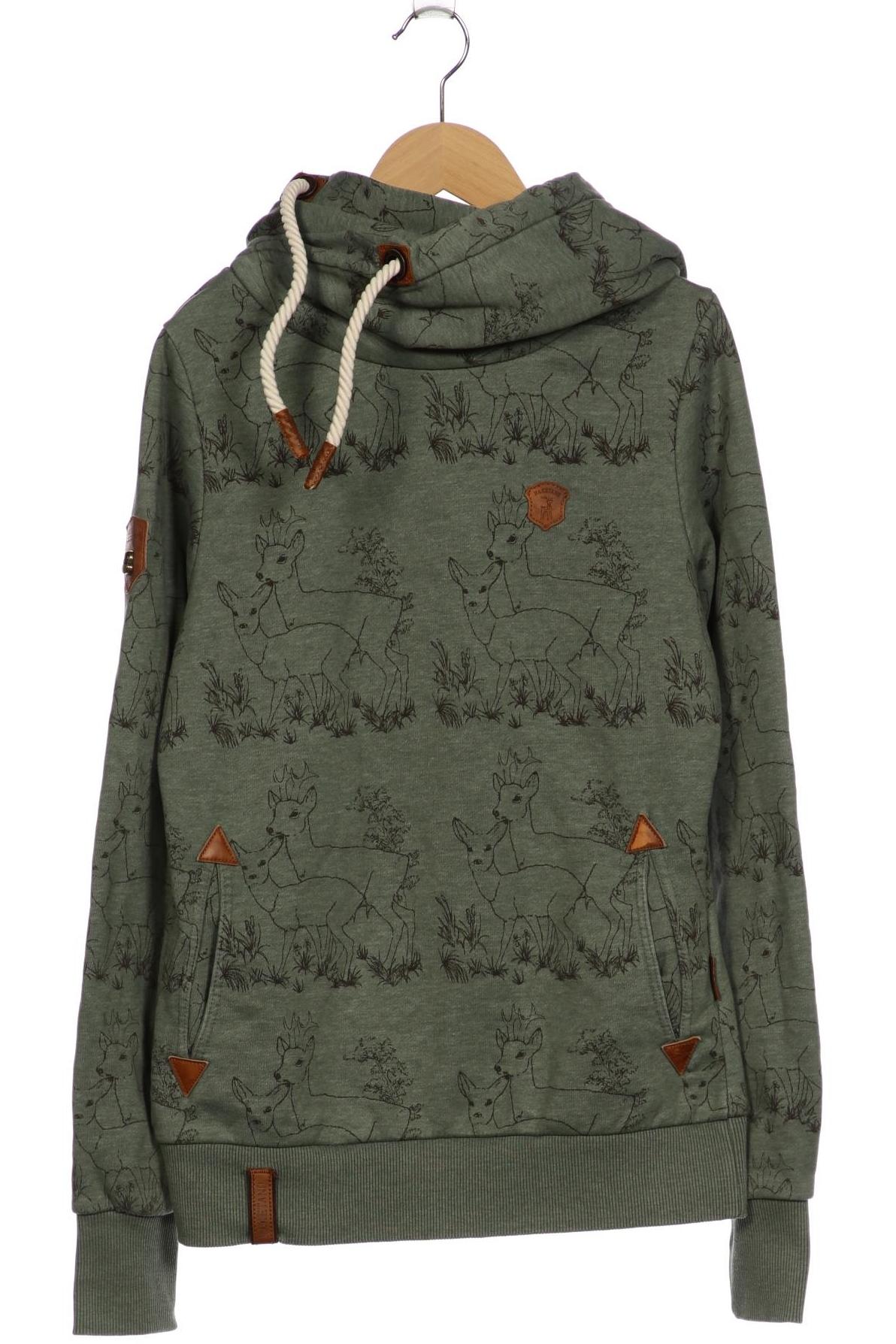 

Naketano Damen Kapuzenpullover, grün, Gr. 38