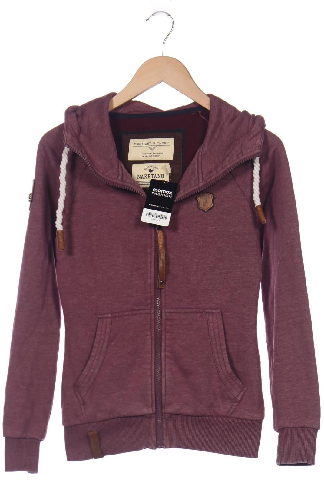 

Naketano Damen Kapuzenpullover, bordeaux