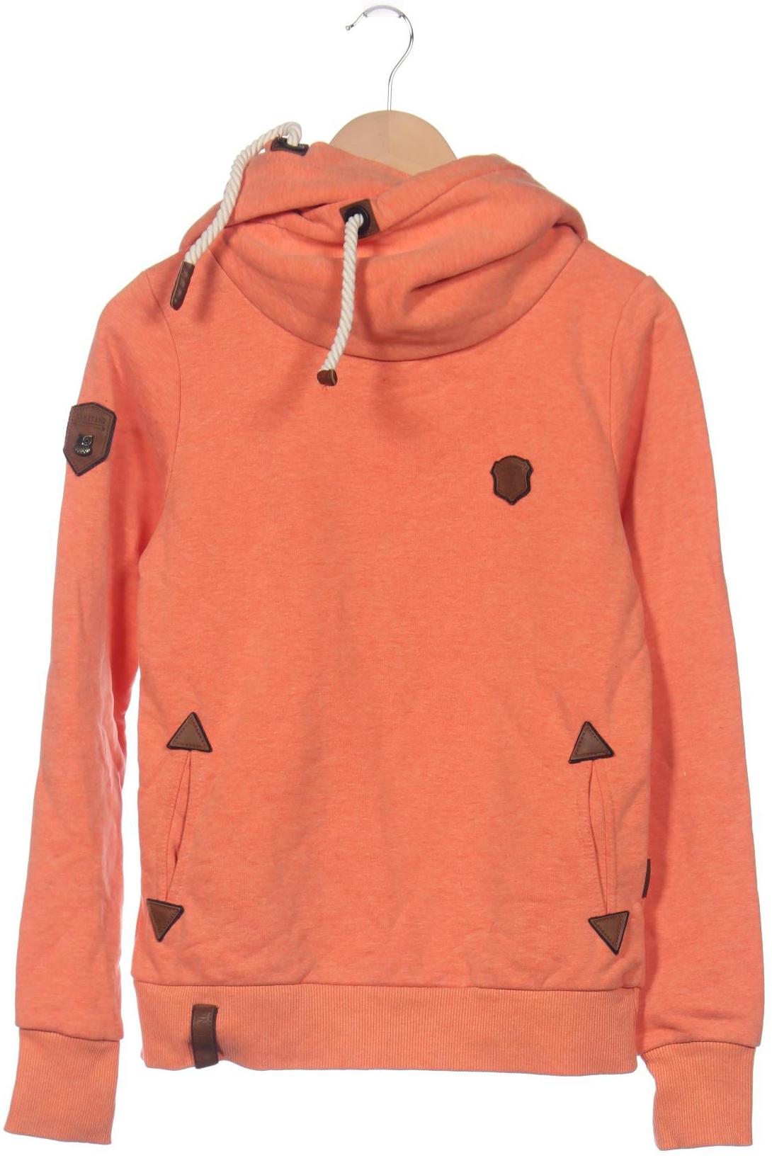 

Naketano Damen Kapuzenpullover, orange, Gr. 38
