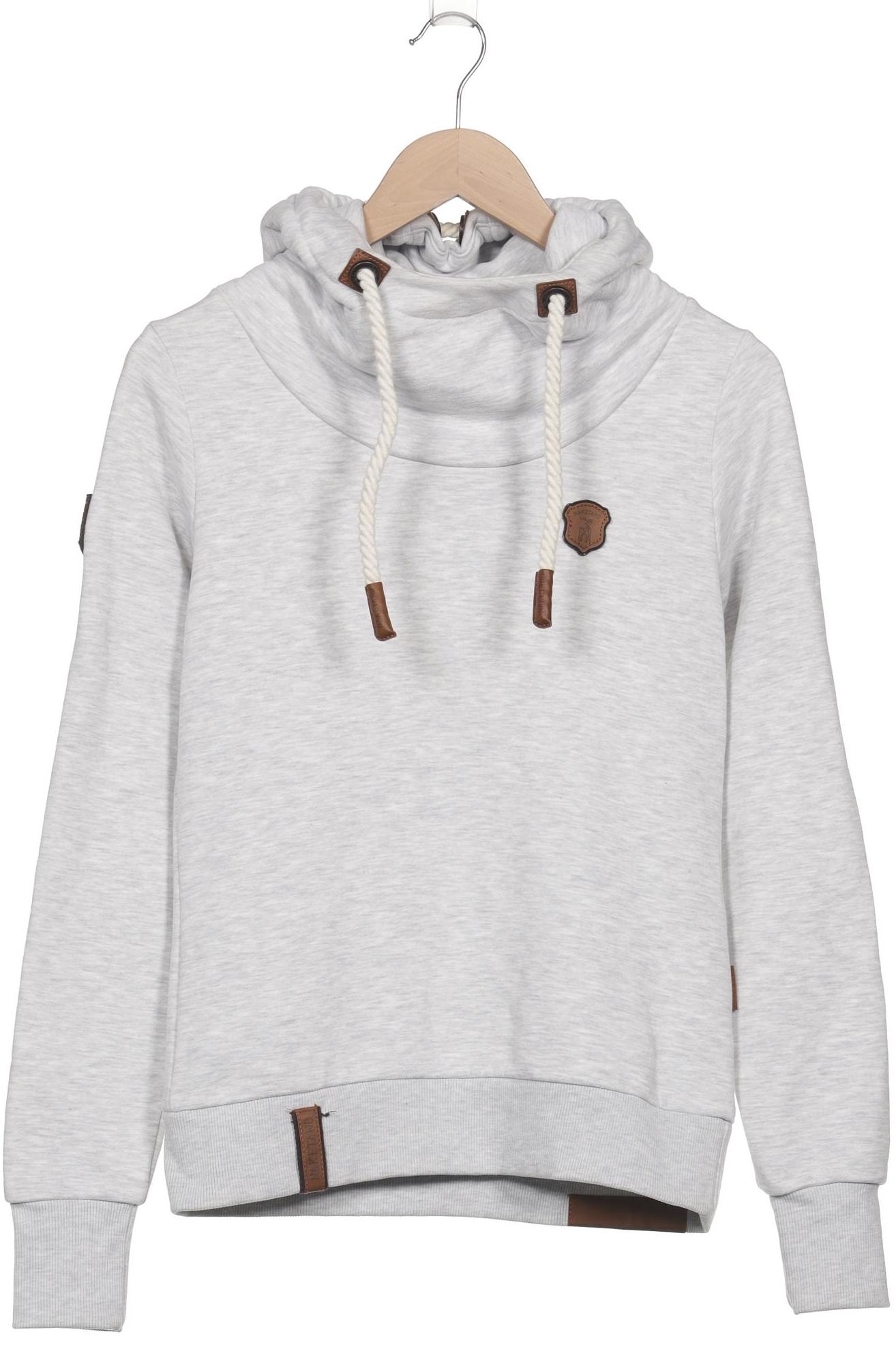 

Naketano Damen Kapuzenpullover, grau, Gr. 36