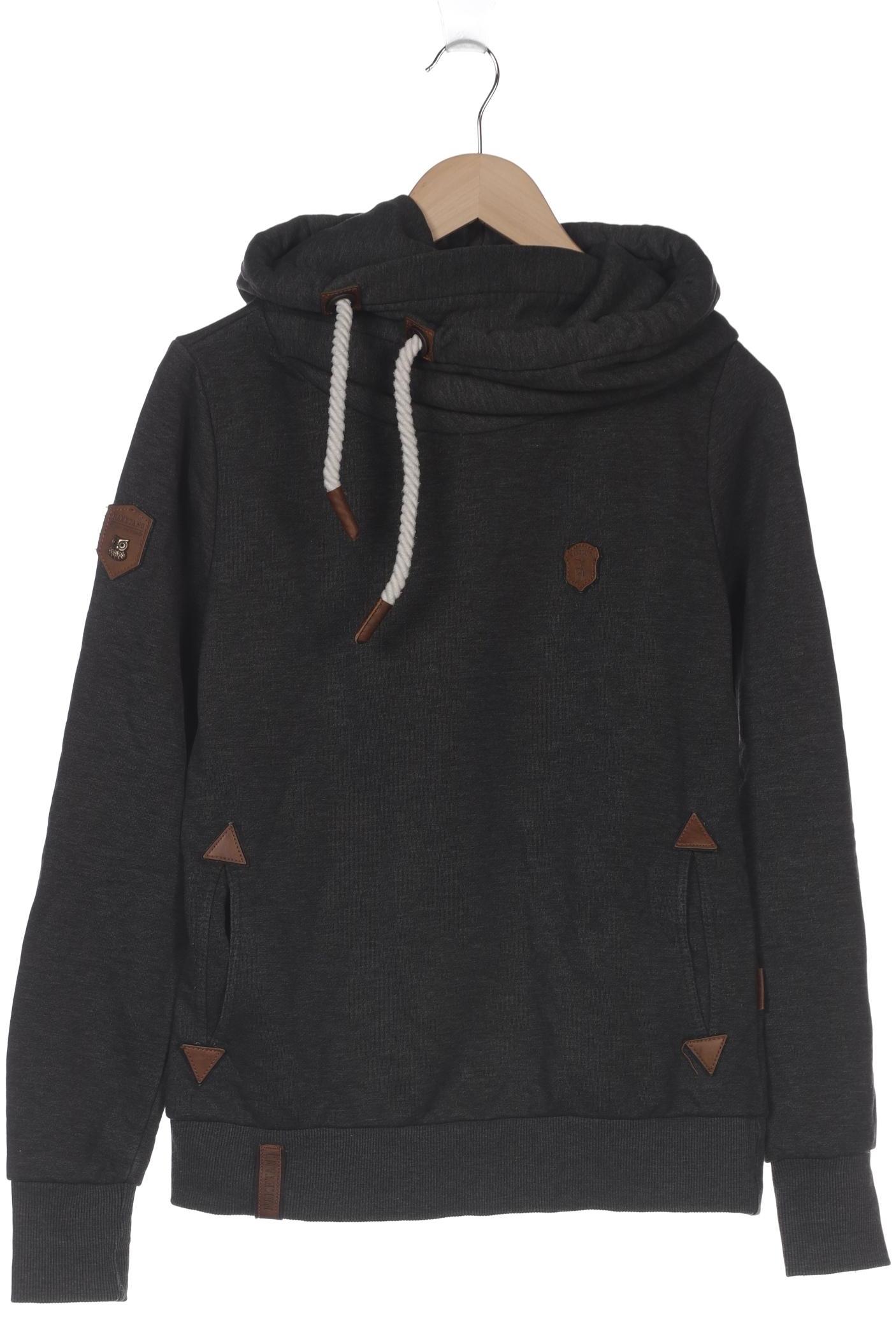 

Naketano Damen Kapuzenpullover, grau, Gr. 42