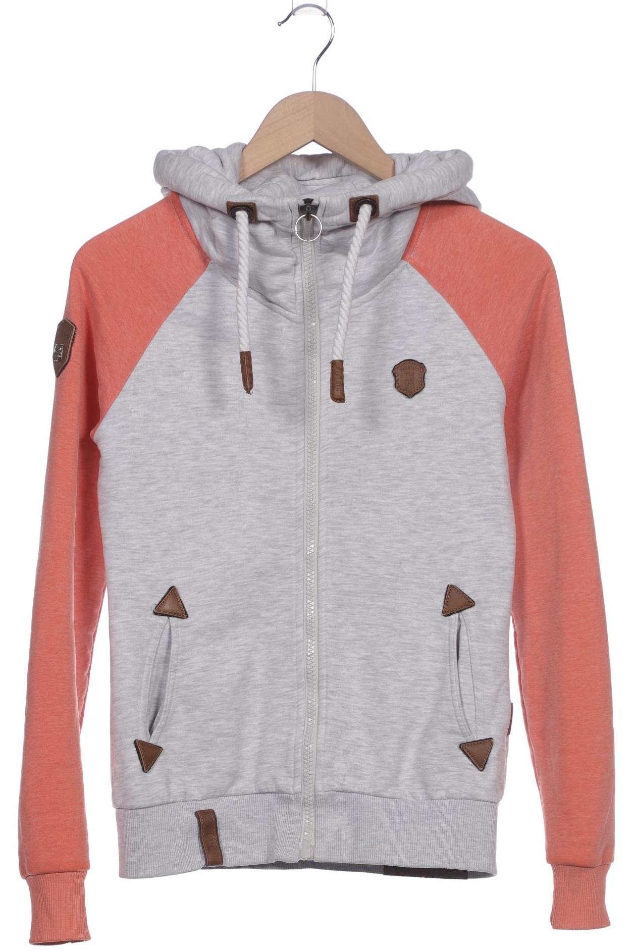 

Naketano Damen Kapuzenpullover, grau, Gr. 36
