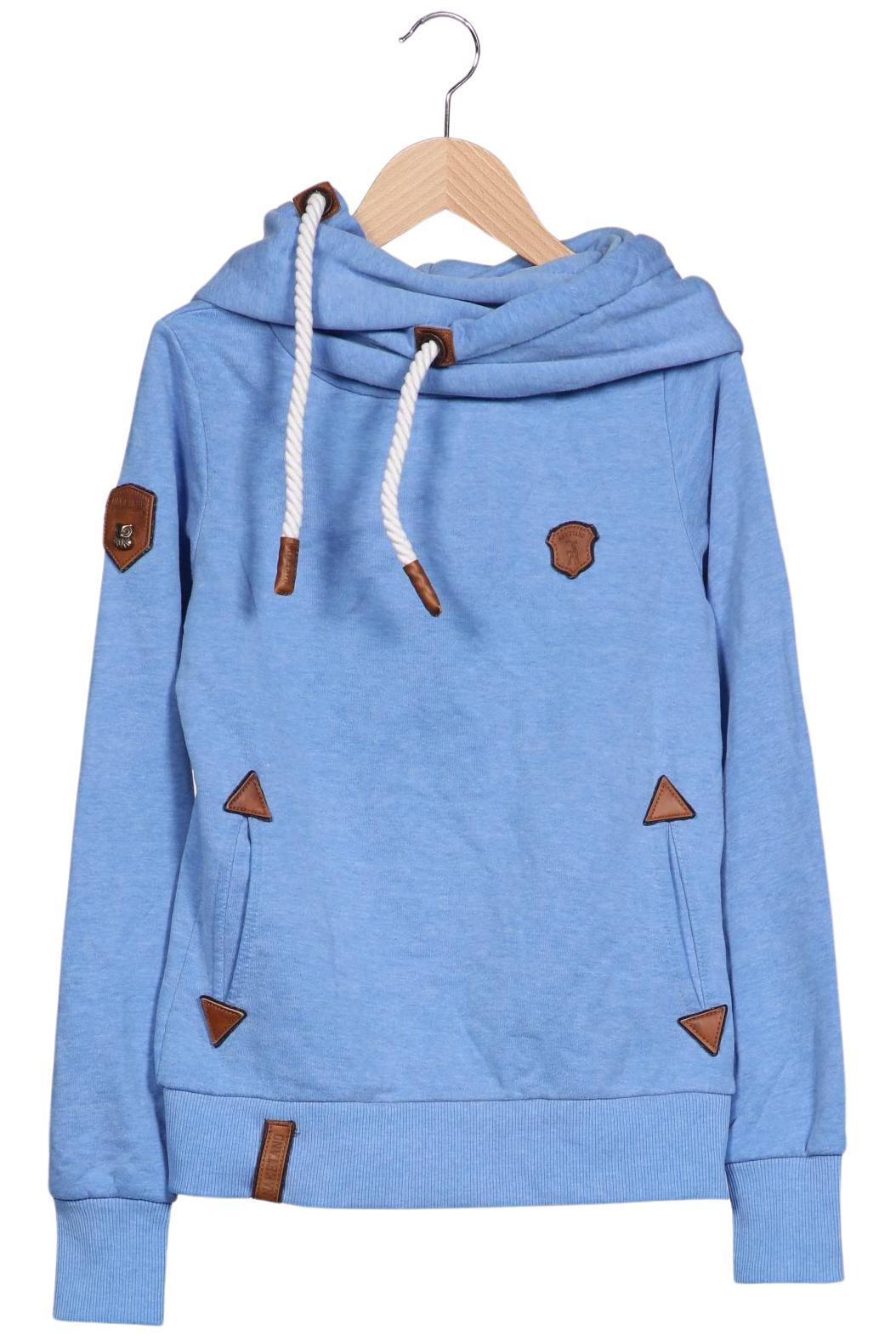 

Naketano Damen Kapuzenpullover, hellblau, Gr. 34