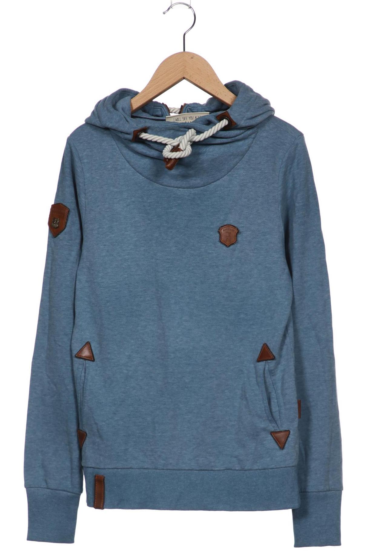 

Naketano Damen Kapuzenpullover, türkis, Gr. 38