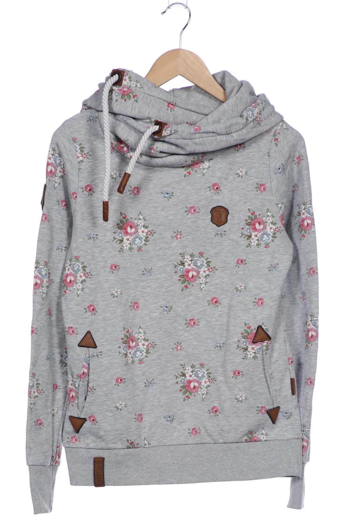 

Naketano Damen Kapuzenpullover, grau, Gr. 38