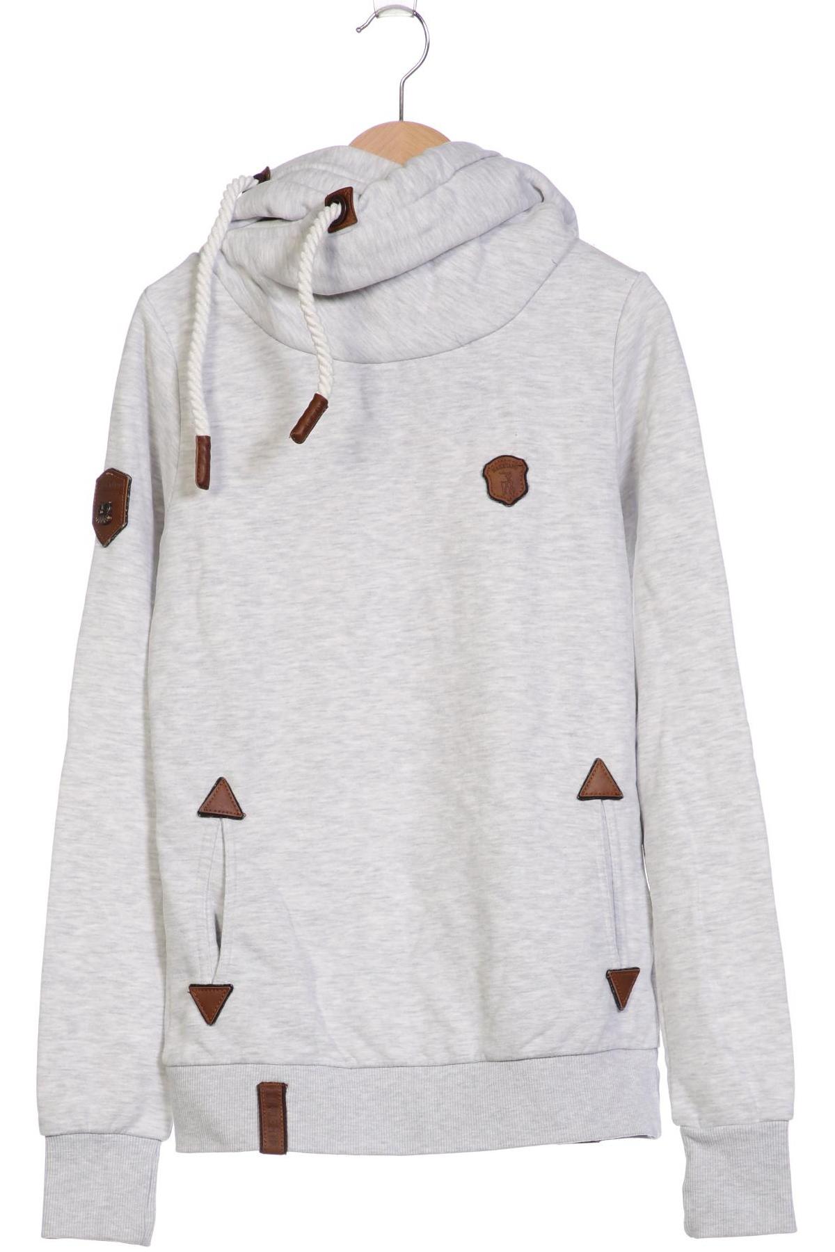 

Naketano Damen Kapuzenpullover, grau, Gr. 36