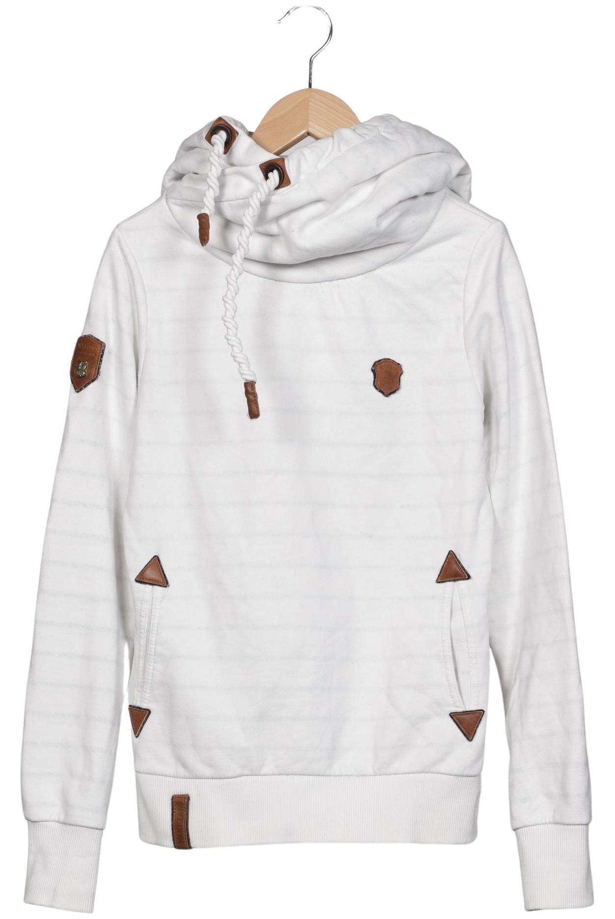 

Naketano Damen Kapuzenpullover, weiß, Gr. 36