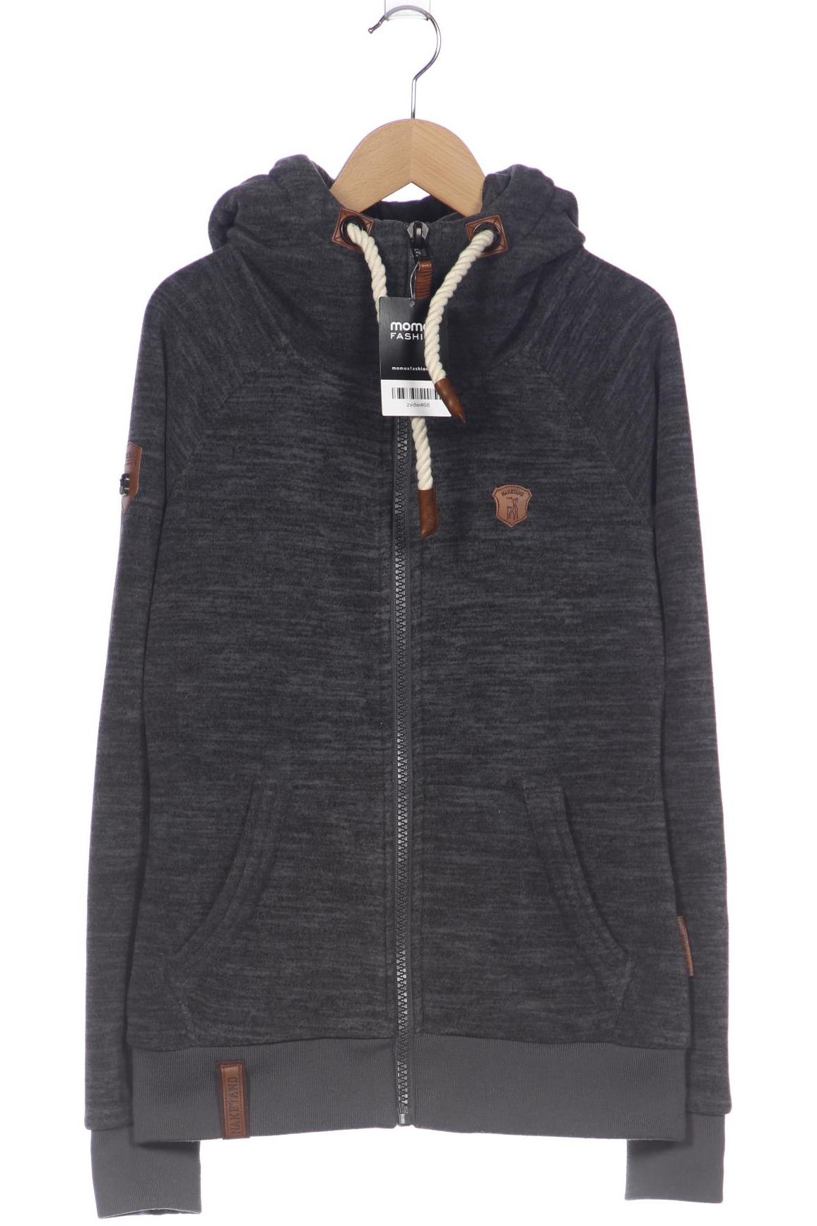 

Naketano Damen Kapuzenpullover, grau, Gr. 36