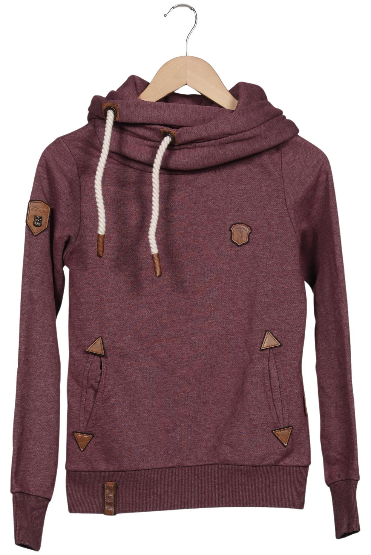 

Naketano Damen Kapuzenpullover, bordeaux, Gr. 34