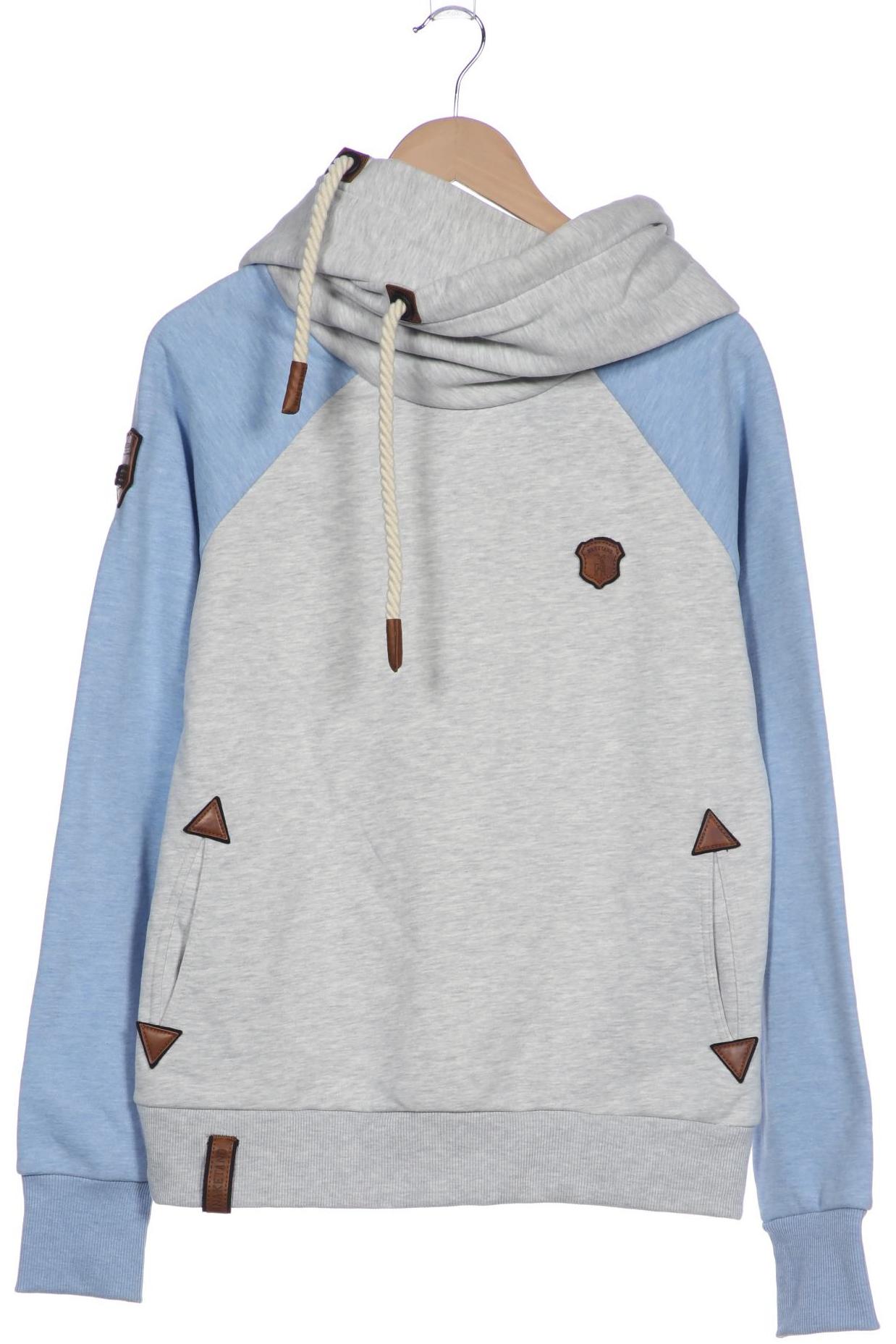 

Naketano Damen Kapuzenpullover, grau, Gr. 44