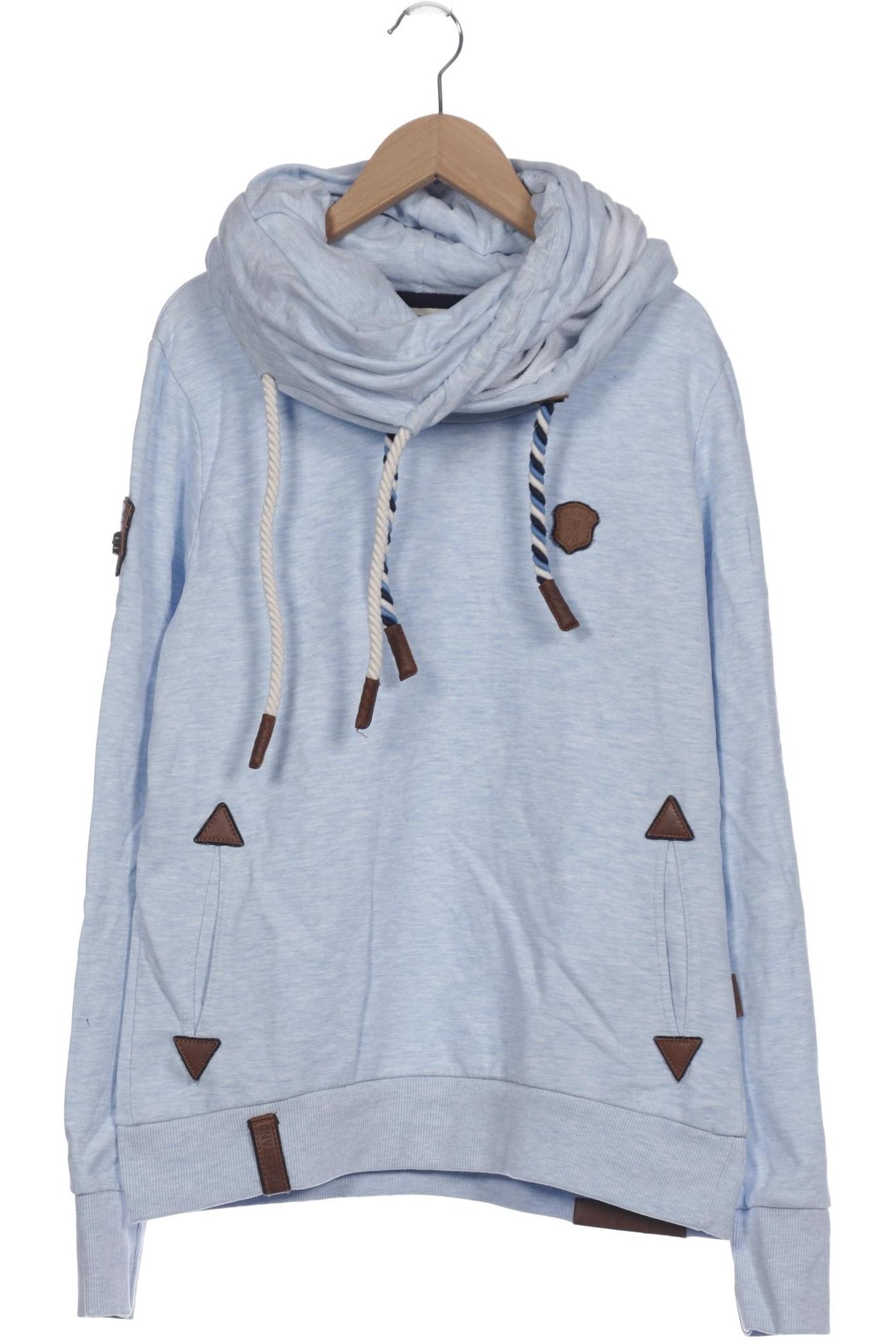 

Naketano Damen Kapuzenpullover, hellblau, Gr. 42