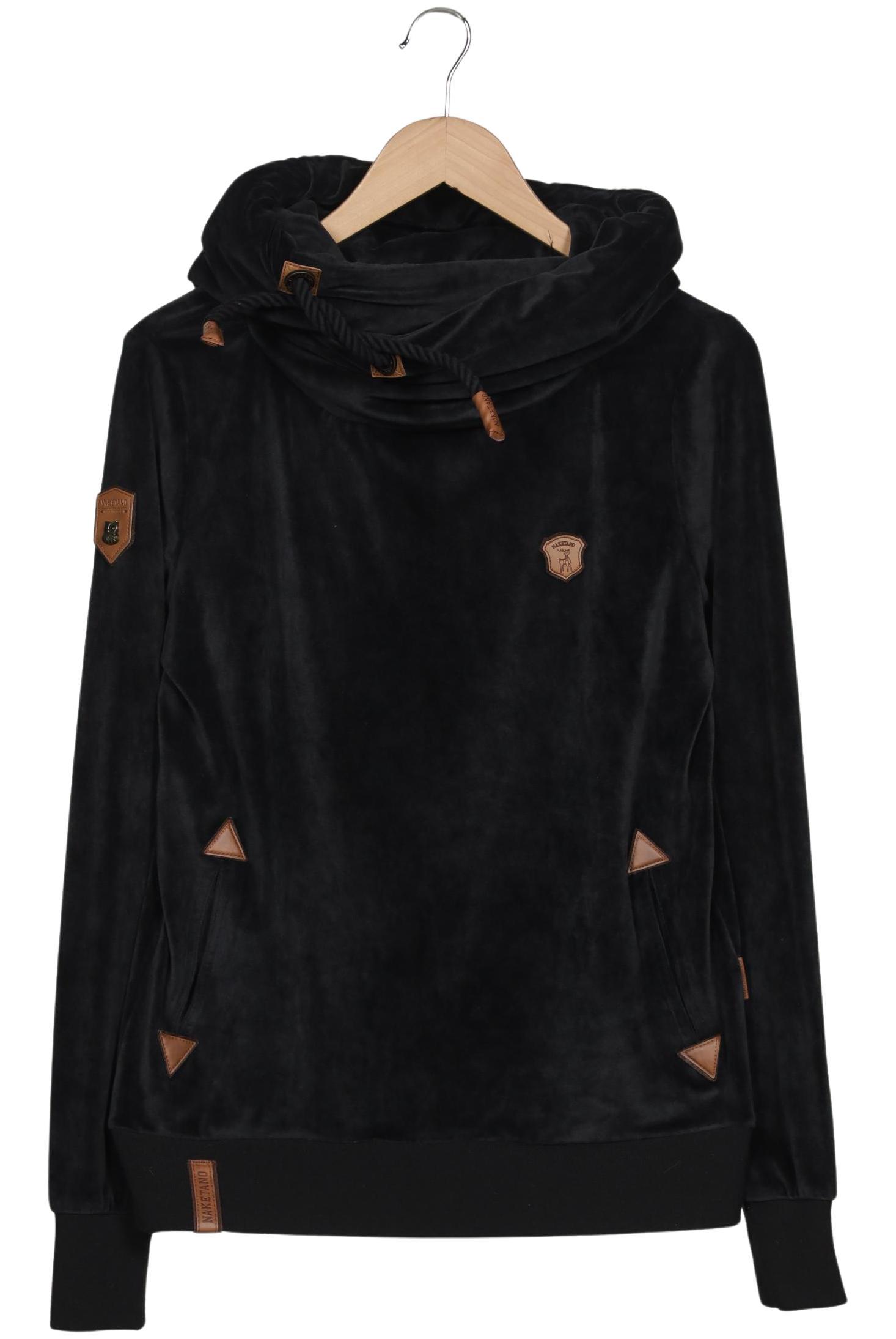 

Naketano Damen Kapuzenpullover, schwarz, Gr. 42
