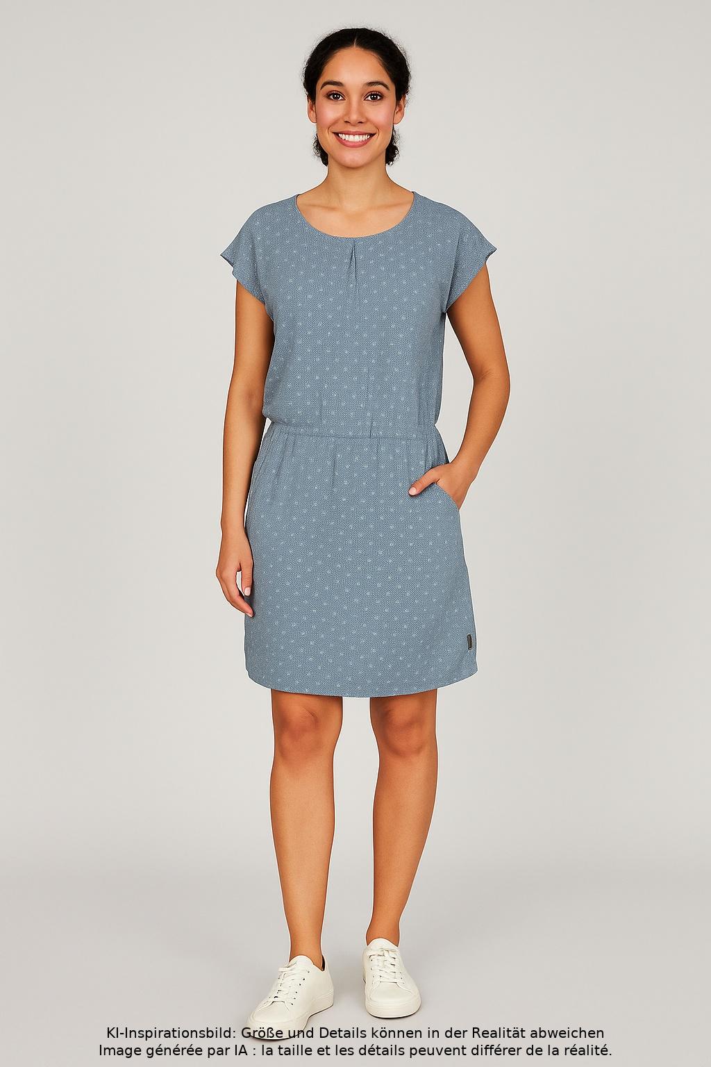 

Naketano Damen Kleid, hellblau, Gr. 36