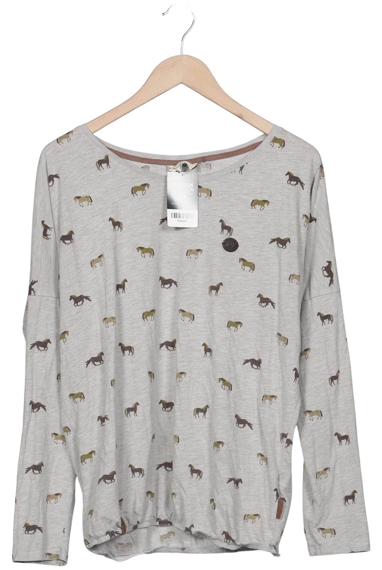 

Naketano Damen Langarmshirt, grau, Gr. 42