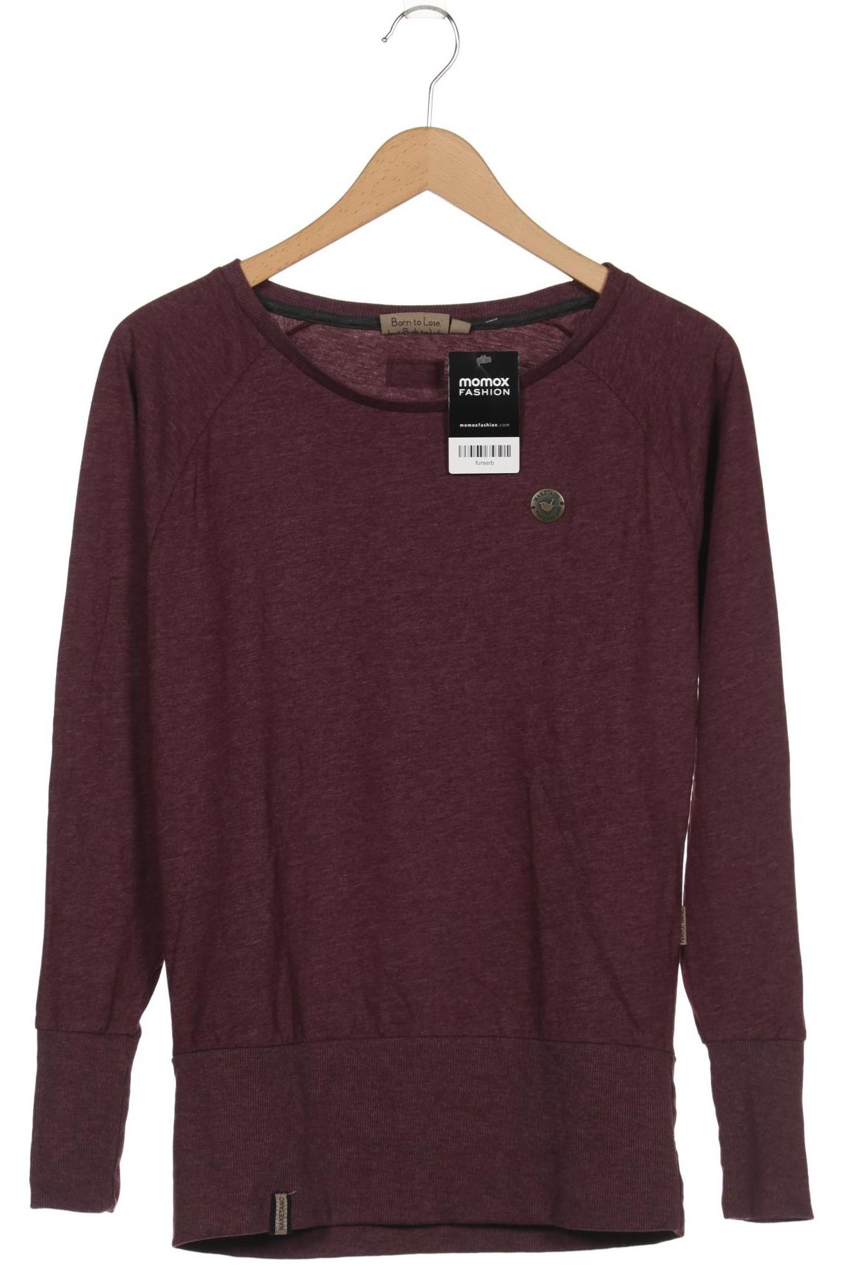 

Naketano Damen Langarmshirt, bordeaux, Gr. 36