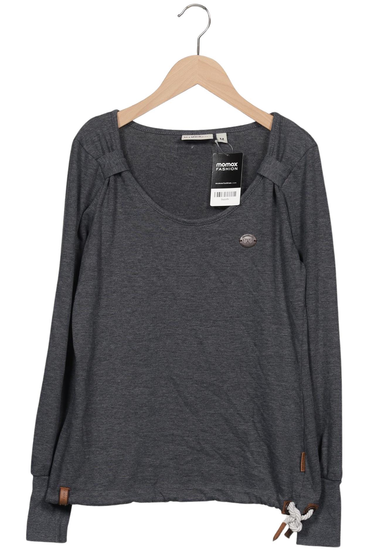 

Naketano Damen Langarmshirt, grau, Gr. 38