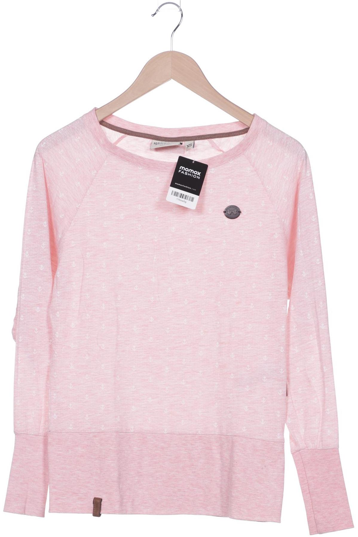 

Naketano Damen Langarmshirt, pink, Gr. 34