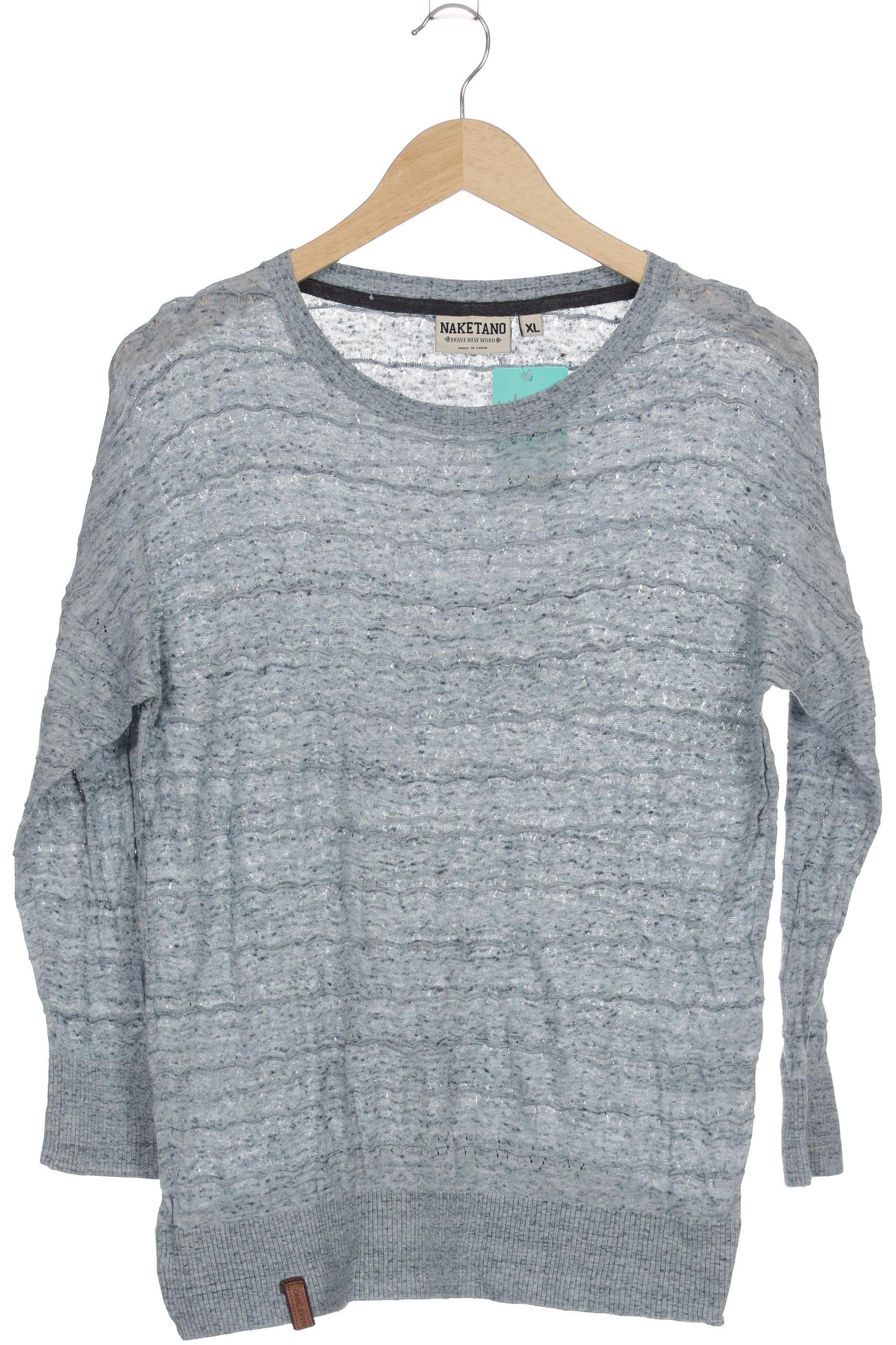 

Naketano Damen Langarmshirt, grau, Gr.