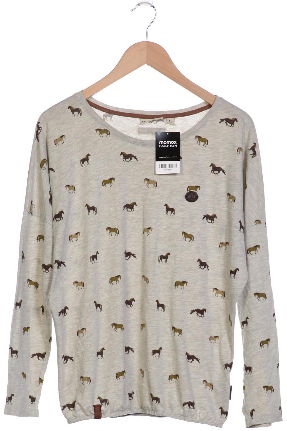 

Naketano Damen Langarmshirt, grau, Gr. 42