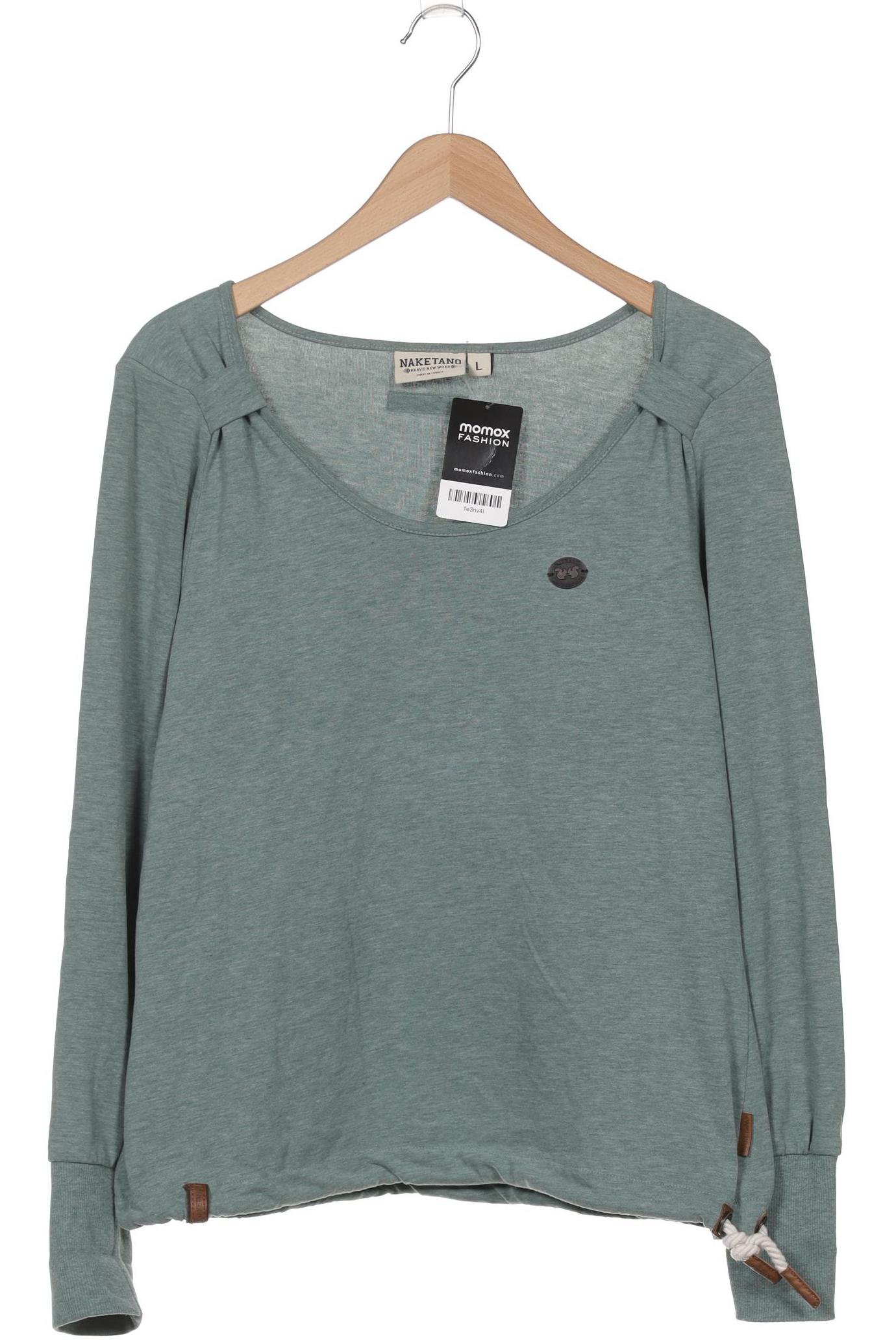 

Naketano Damen Langarmshirt, türkis, Gr. 42