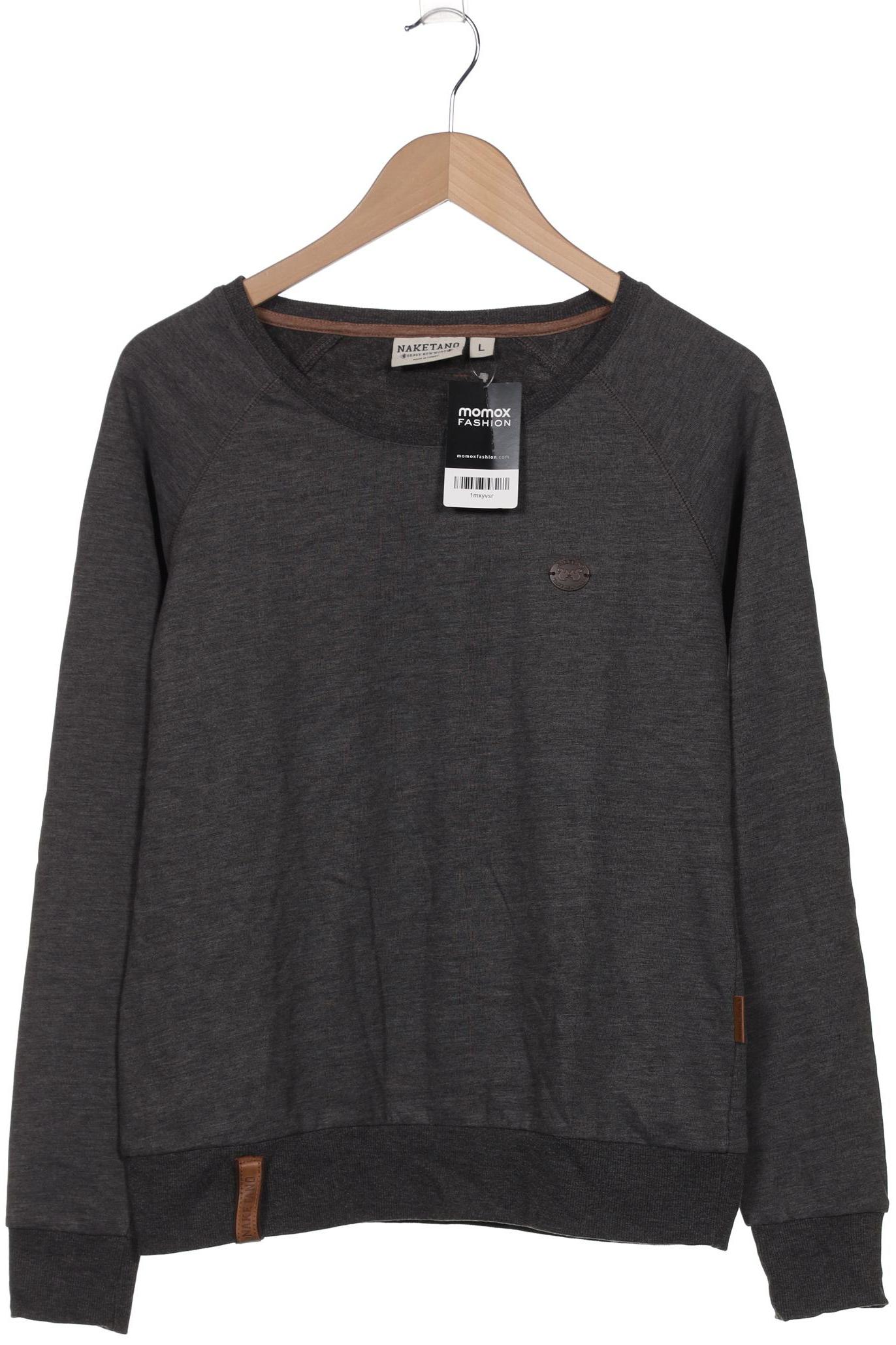 

Naketano Damen Langarmshirt, grau, Gr. 42