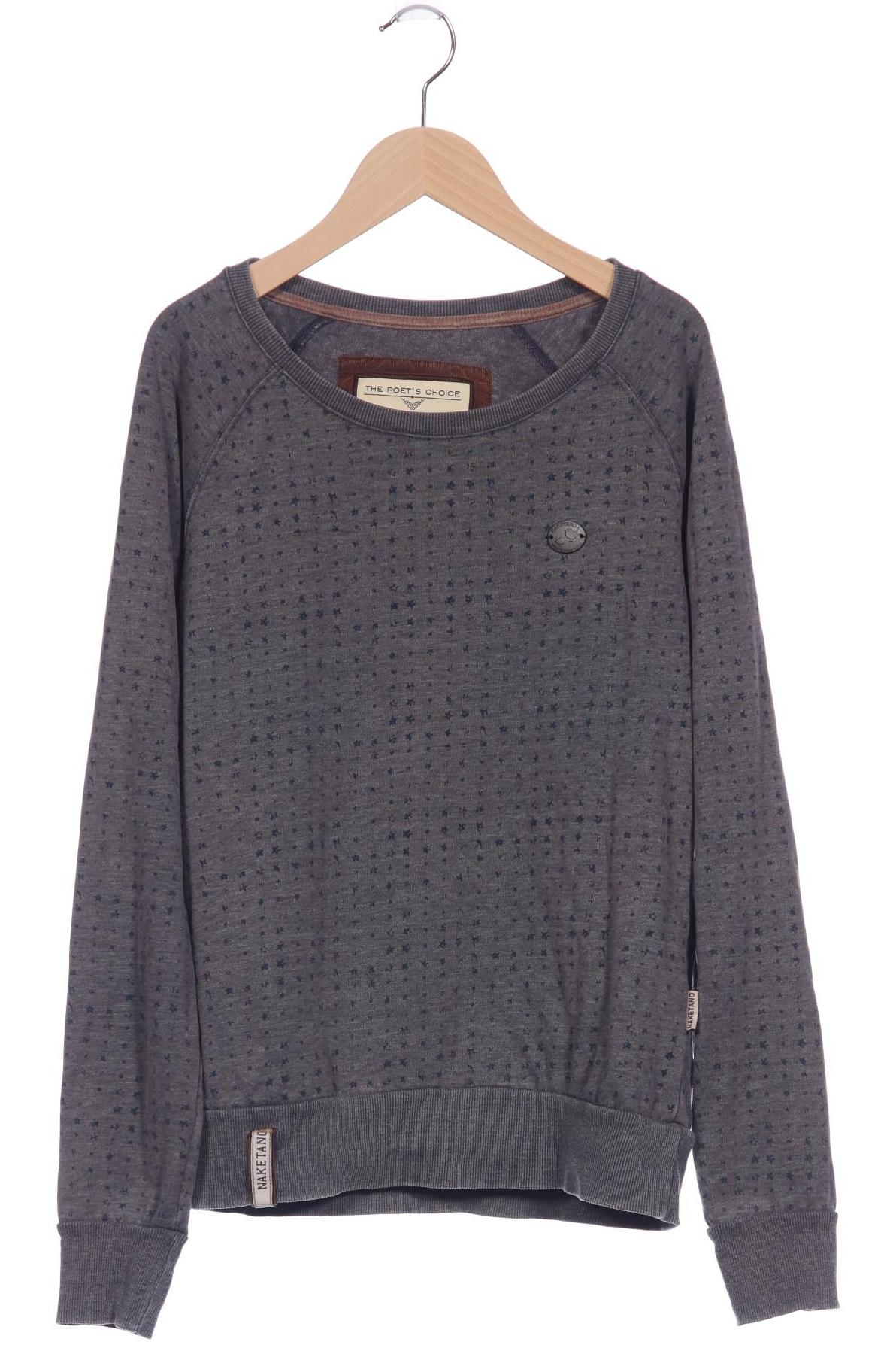 

Naketano Damen Langarmshirt, grau, Gr. 42