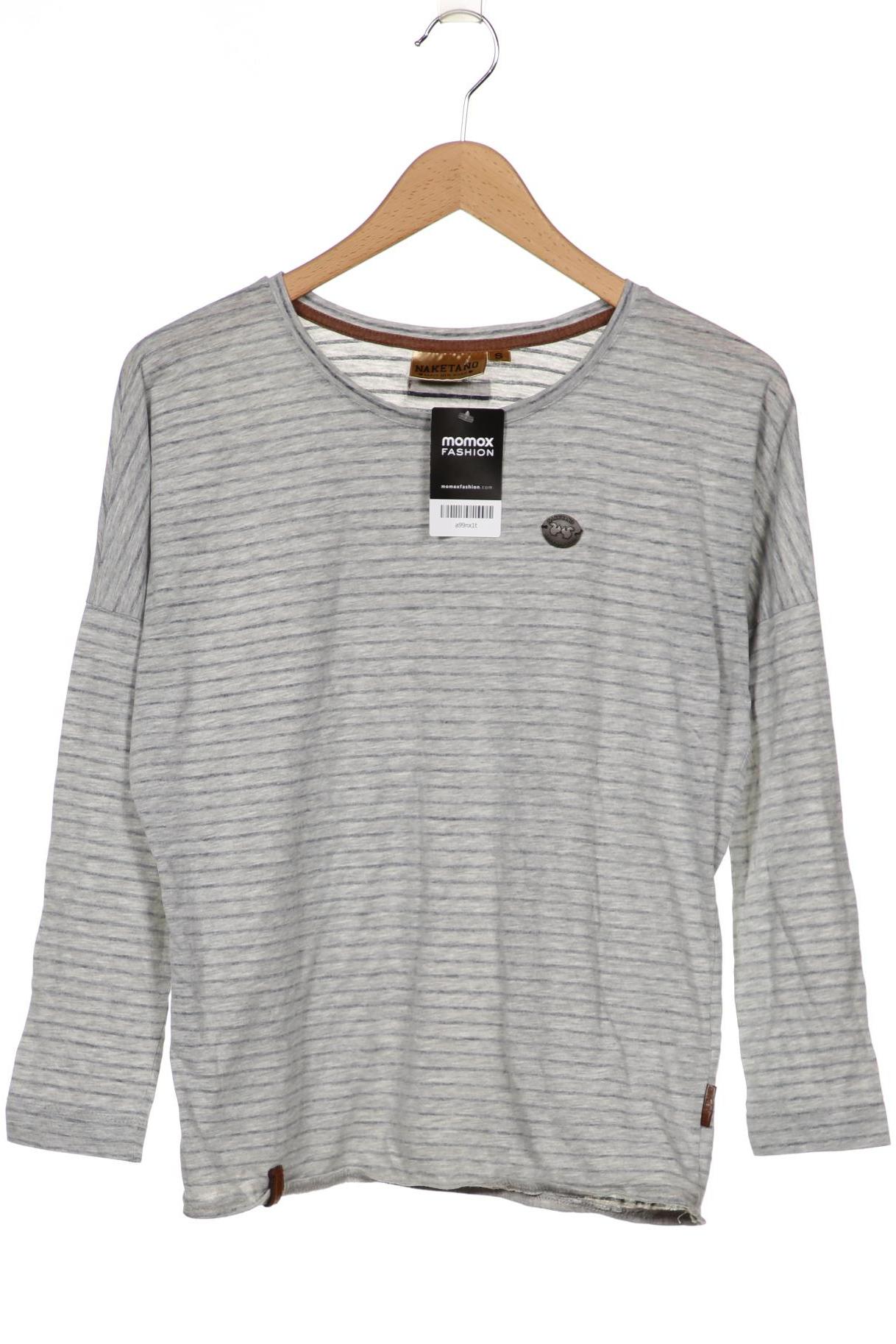 

Naketano Damen Langarmshirt, grau, Gr. 36
