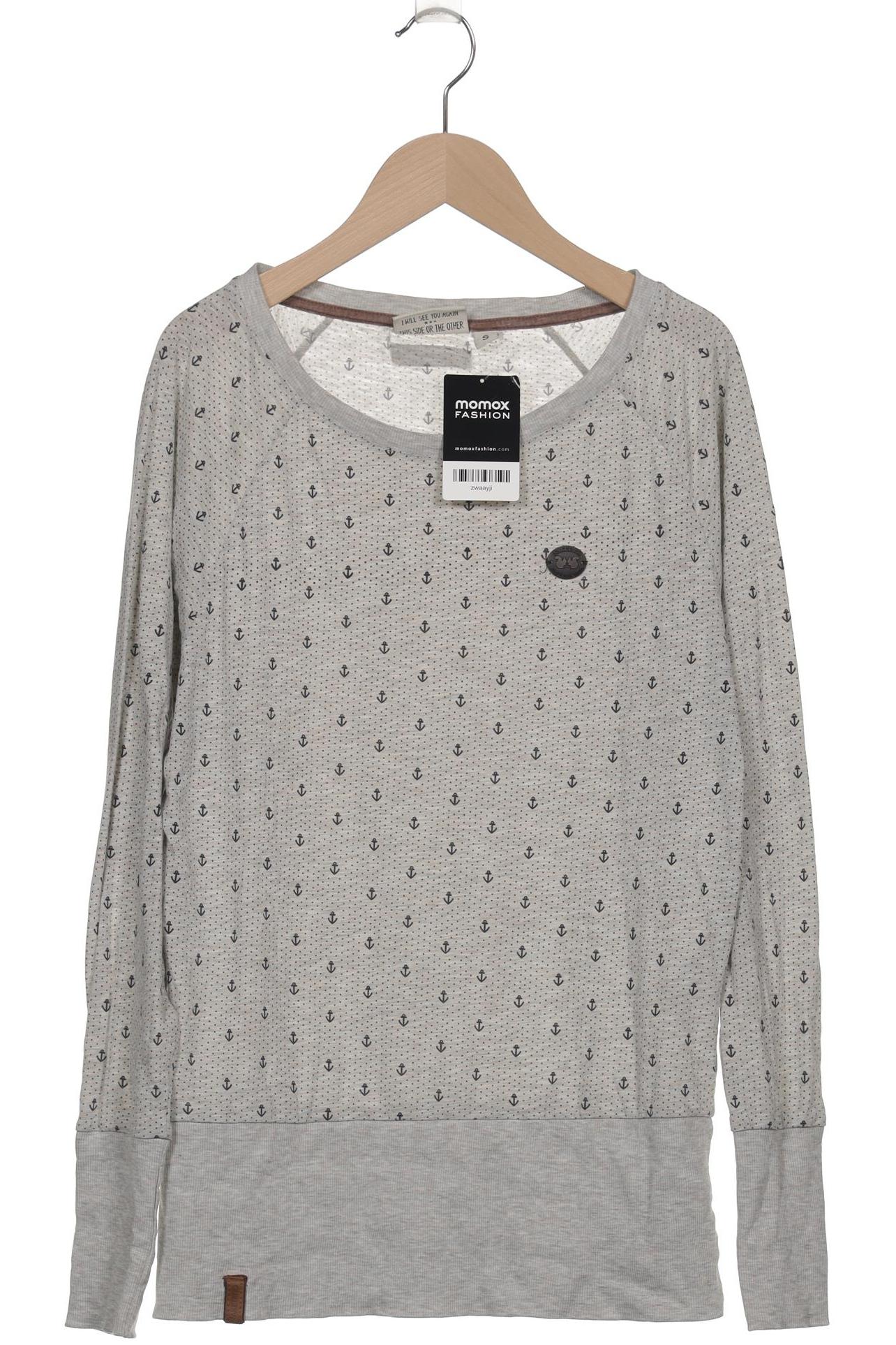 

Naketano Damen Langarmshirt, grau, Gr. 36