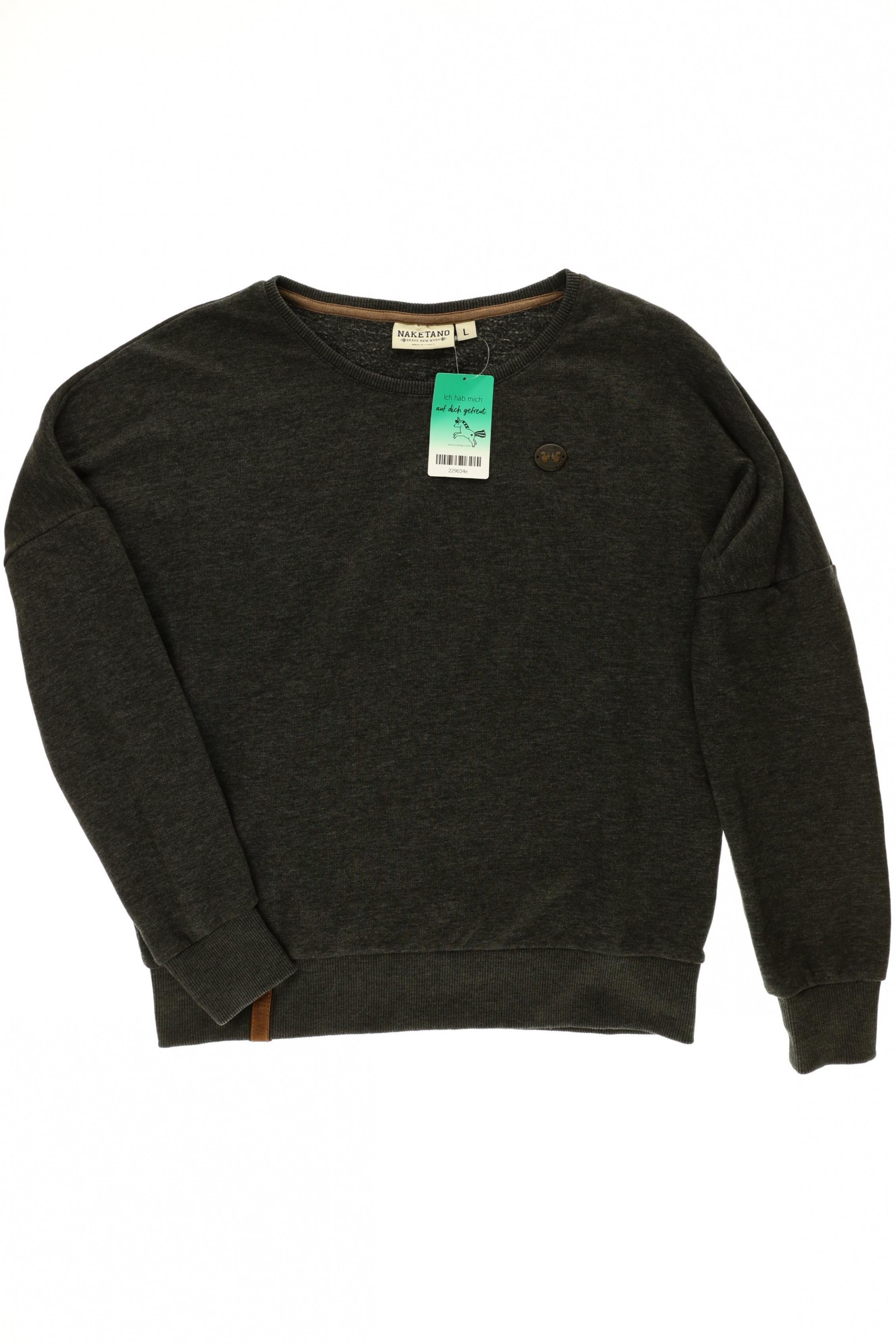 

Naketano Damen Langarmshirt, grau, Gr.