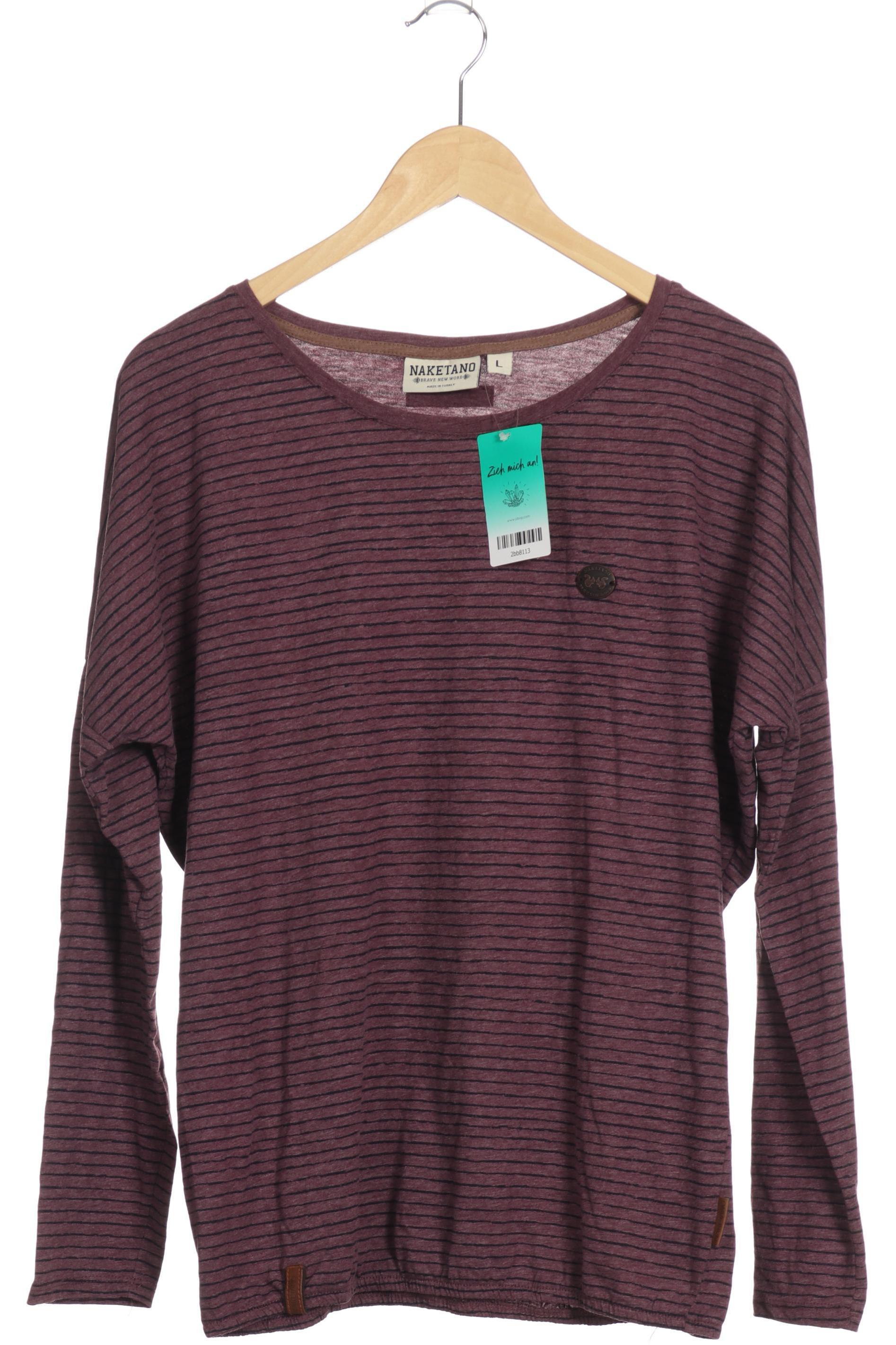 

Naketano Damen Langarmshirt, lila, Gr.
