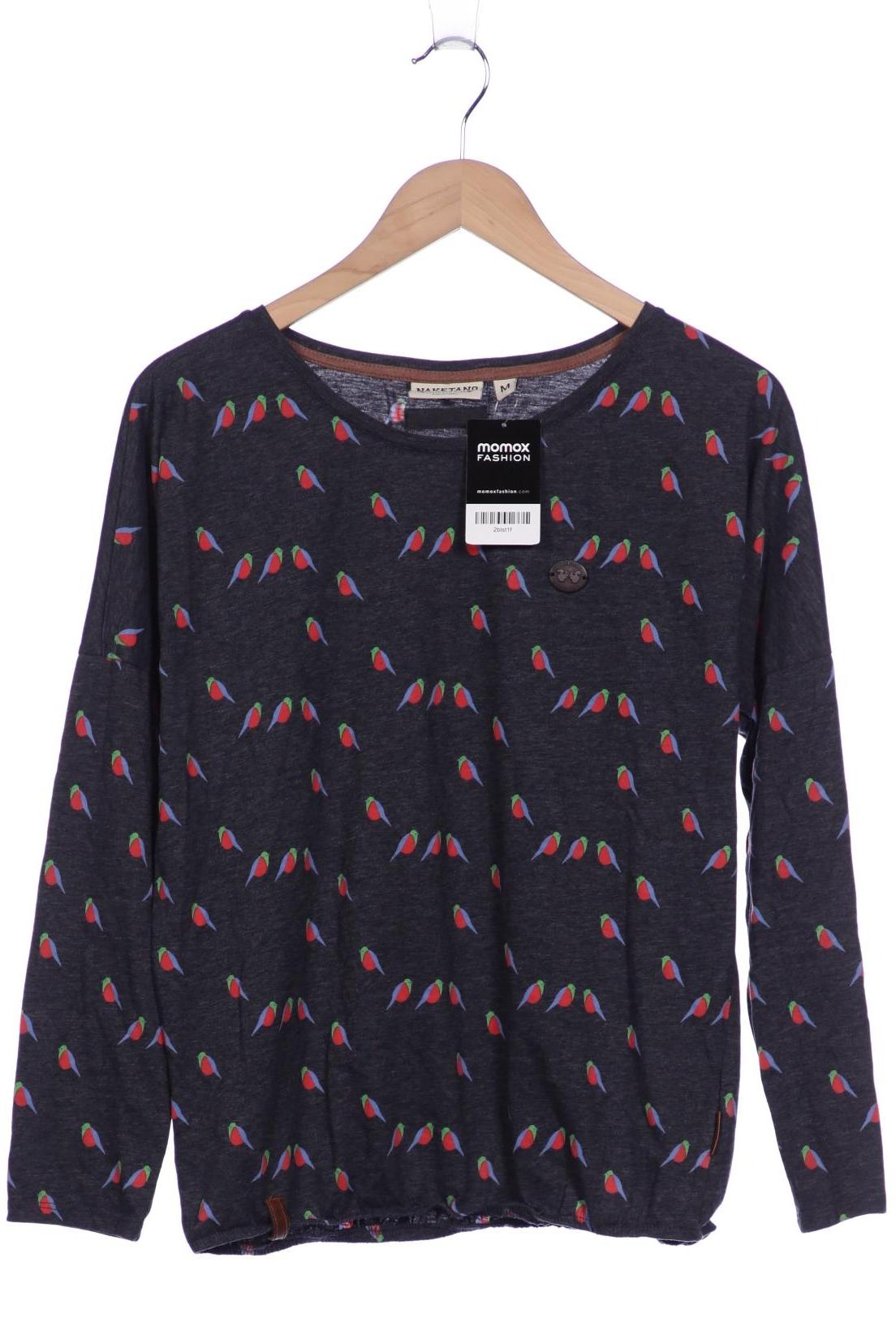 

Naketano Damen Langarmshirt, grau, Gr. 38