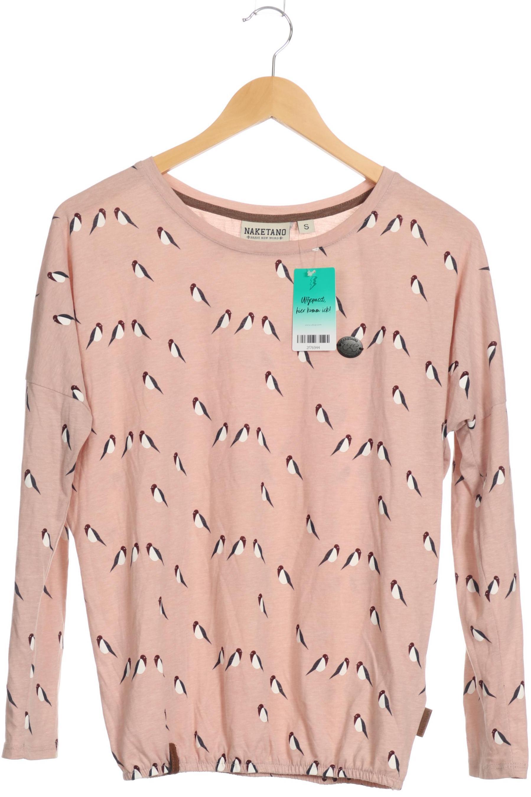 

Naketano Damen Langarmshirt, pink, Gr.