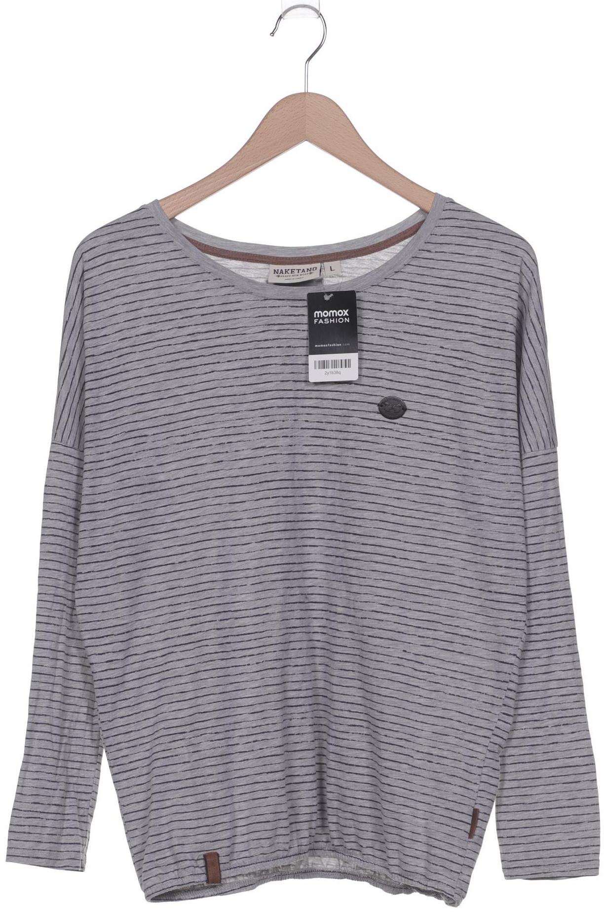 

Naketano Damen Langarmshirt, grau, Gr. 42
