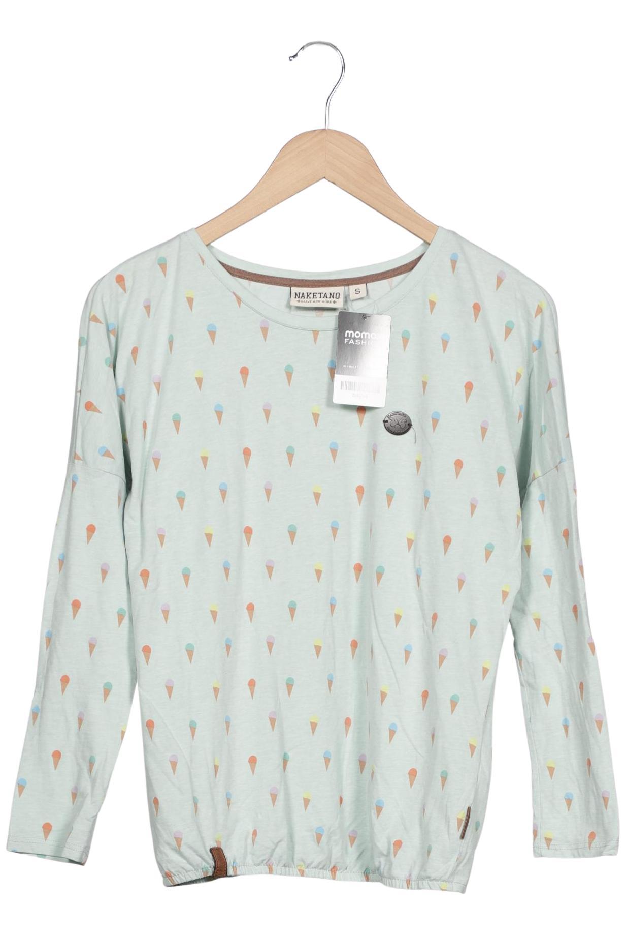 

Naketano Damen Langarmshirt, hellgrün, Gr. 36