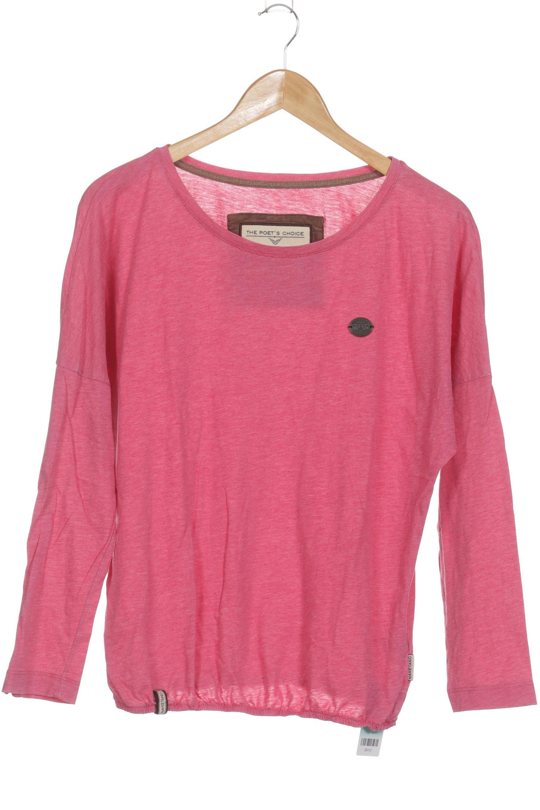 

Naketano Damen Langarmshirt, pink, Gr.