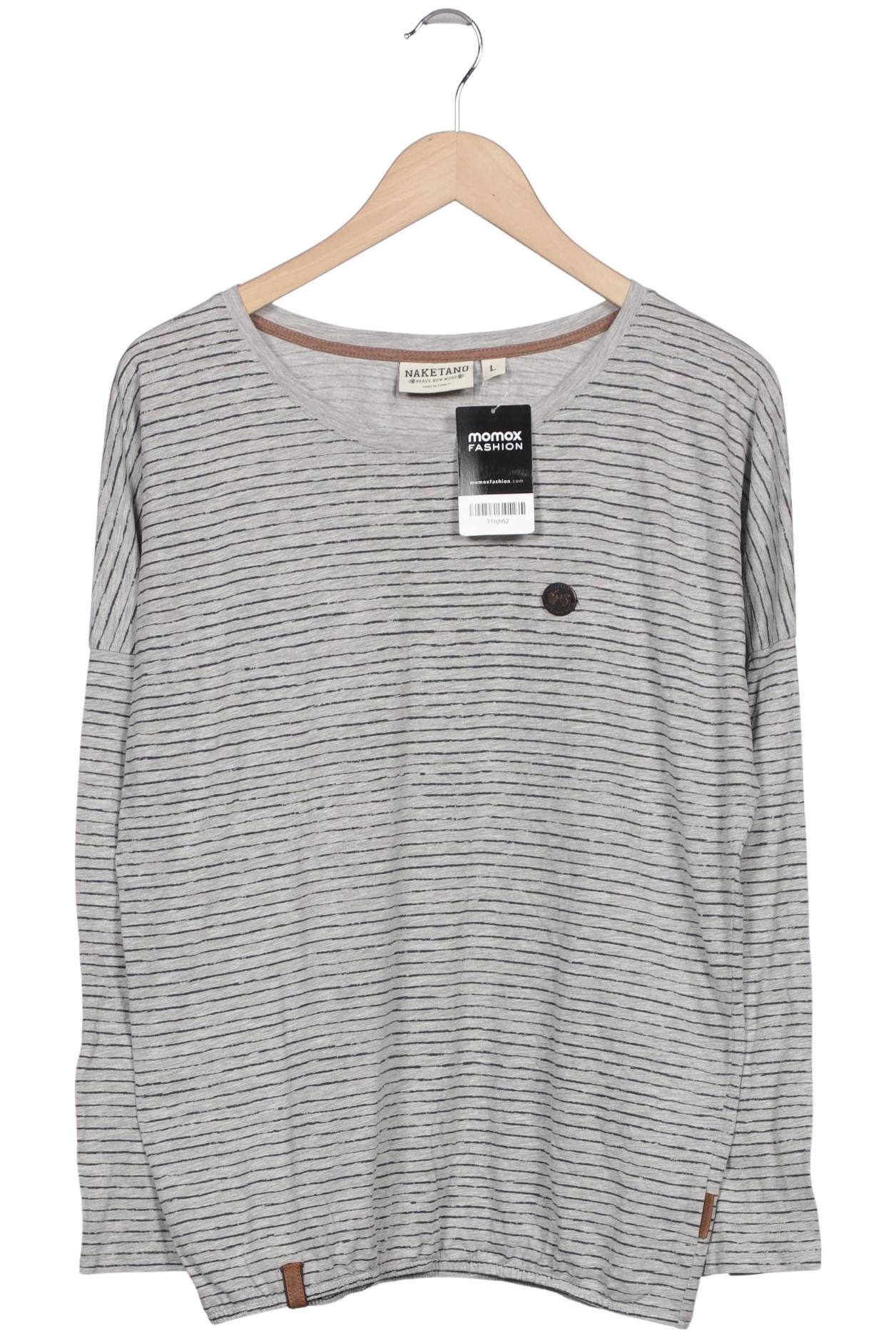 

Naketano Damen Langarmshirt, grau, Gr. 42