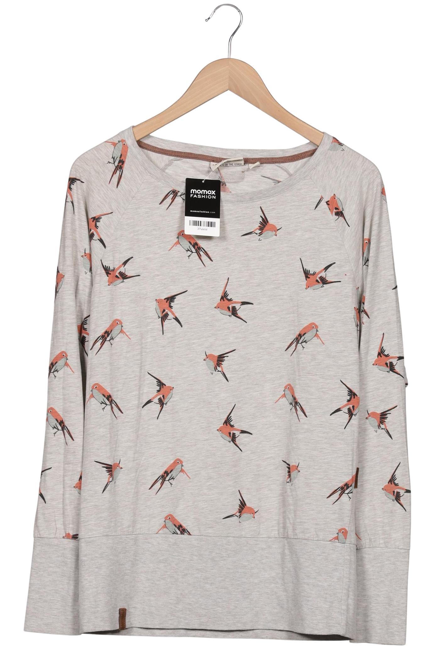 

Naketano Damen Langarmshirt, grau, Gr. 42