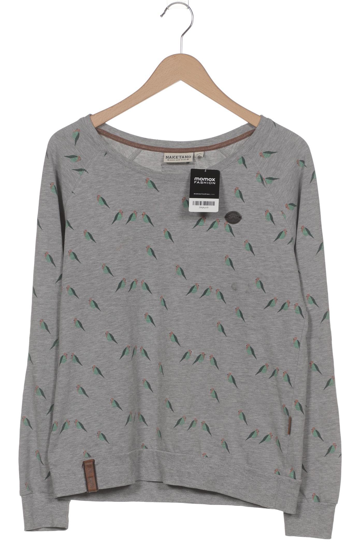 

Naketano Damen Langarmshirt, grau, Gr. 44