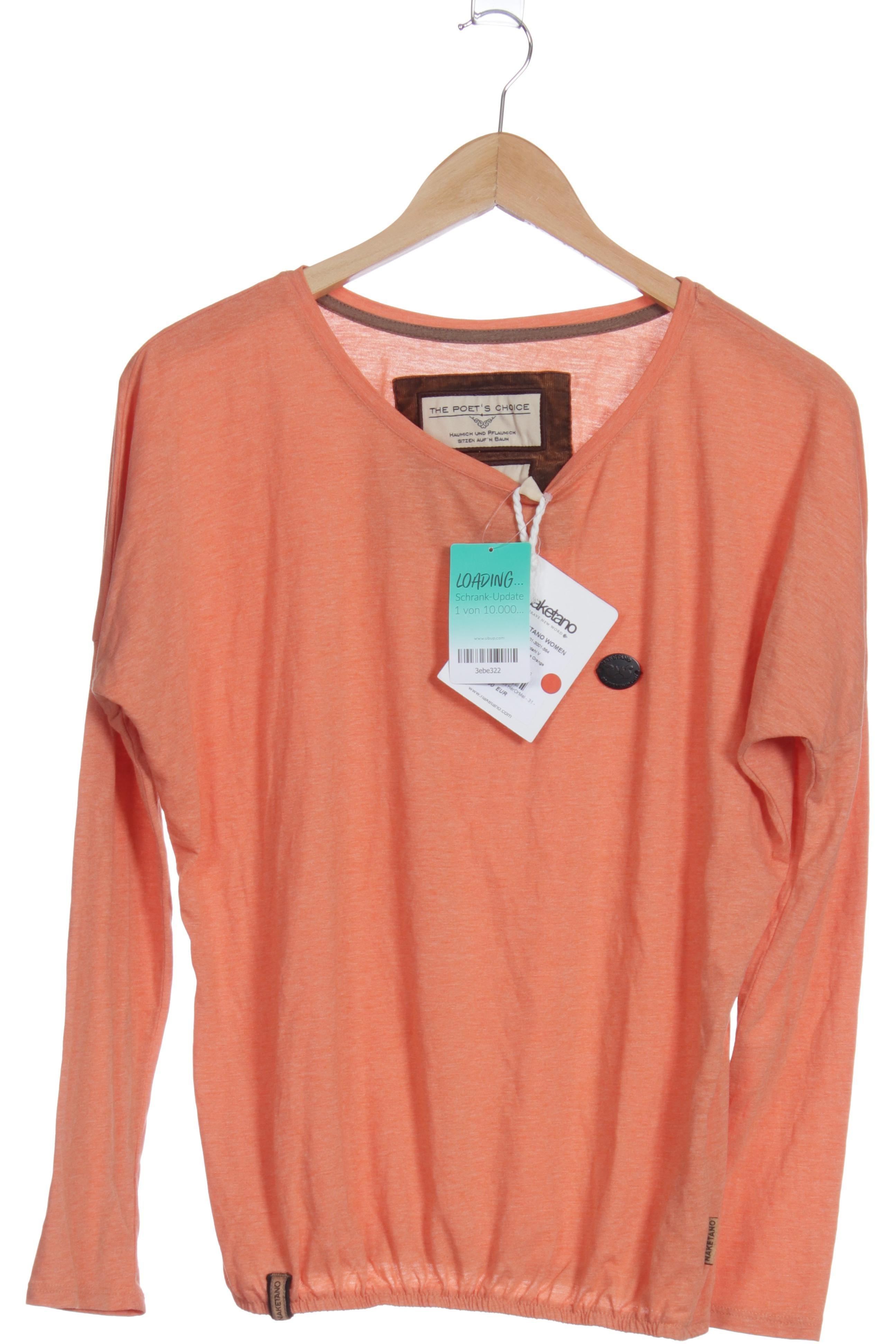 

Naketano Damen Langarmshirt, orange, Gr.