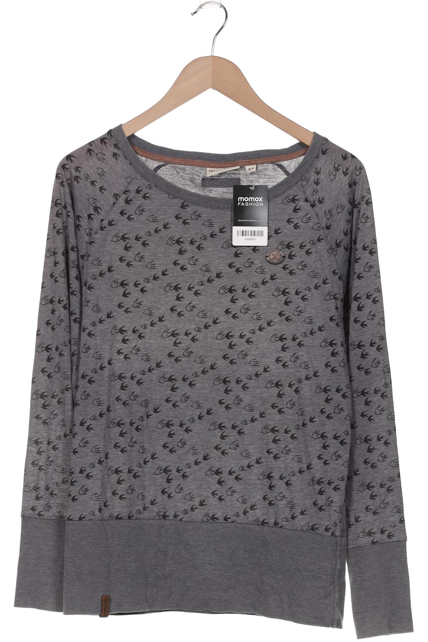 

Naketano Damen Langarmshirt, grau, Gr. 38