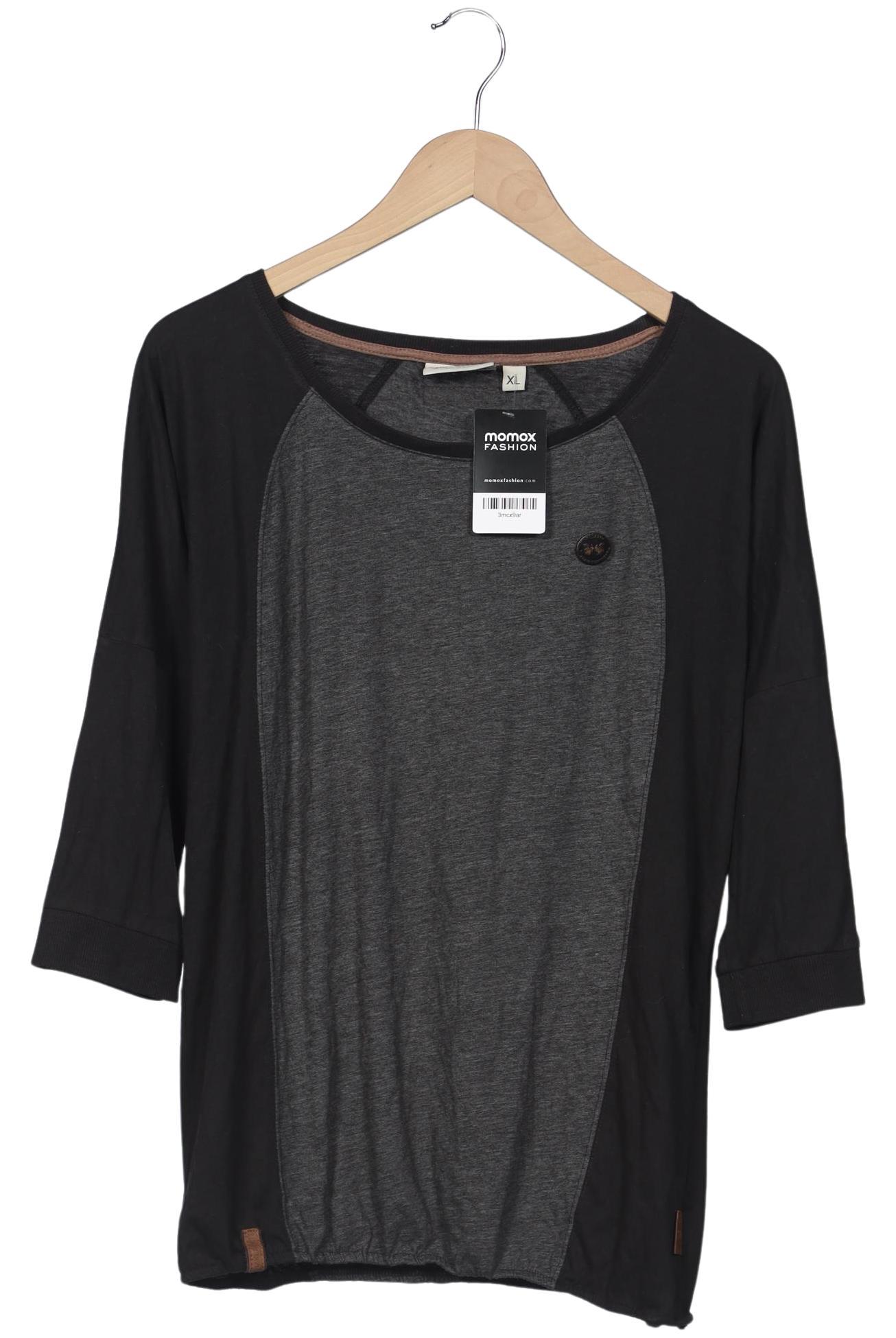 

Naketano Damen Langarmshirt, schwarz, Gr. 44