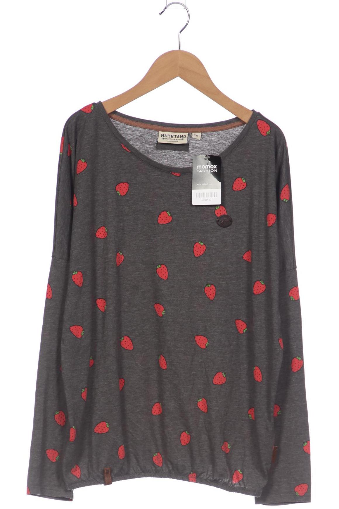 

Naketano Damen Langarmshirt, grau, Gr. 38