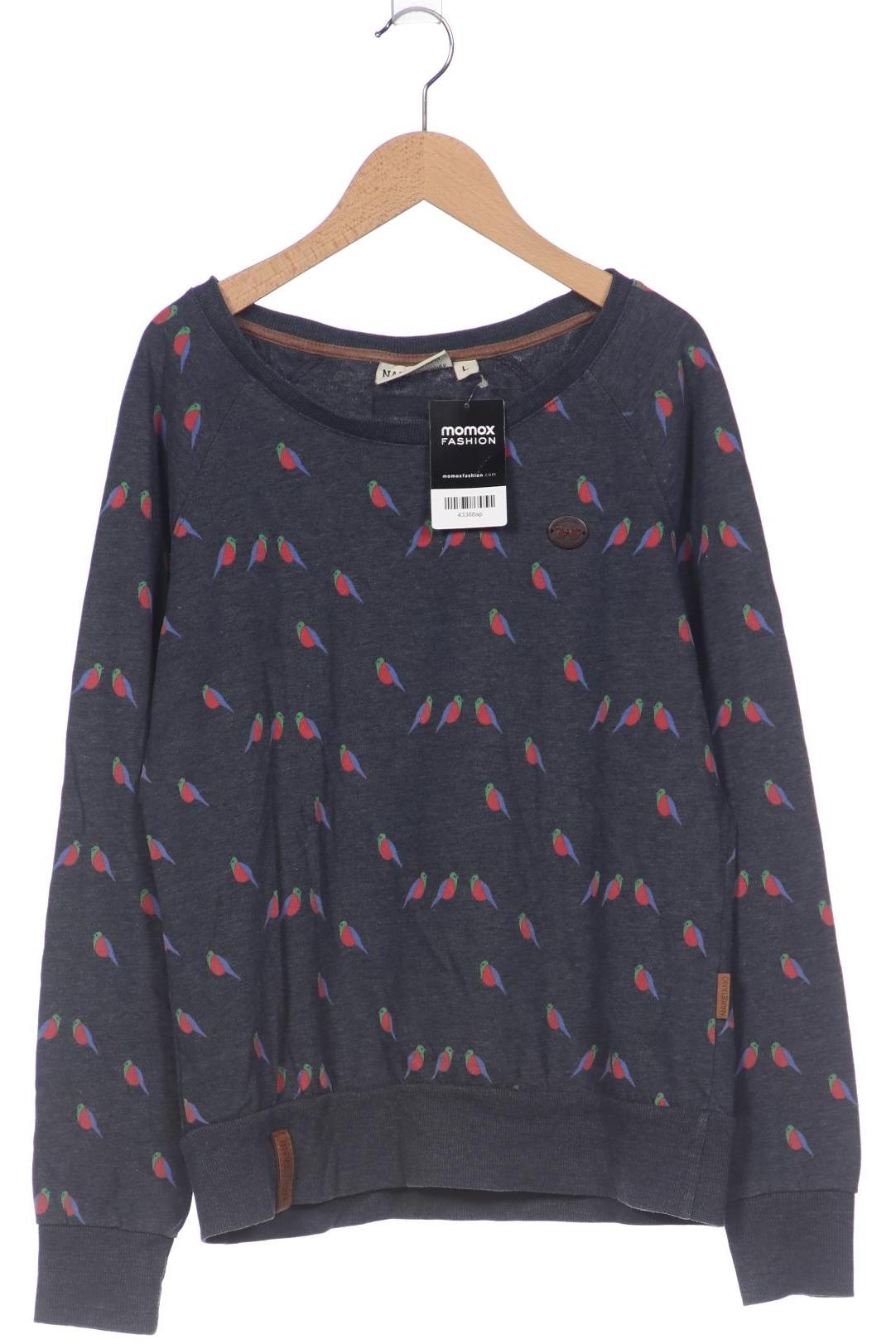 

Naketano Damen Langarmshirt, grau, Gr. 42