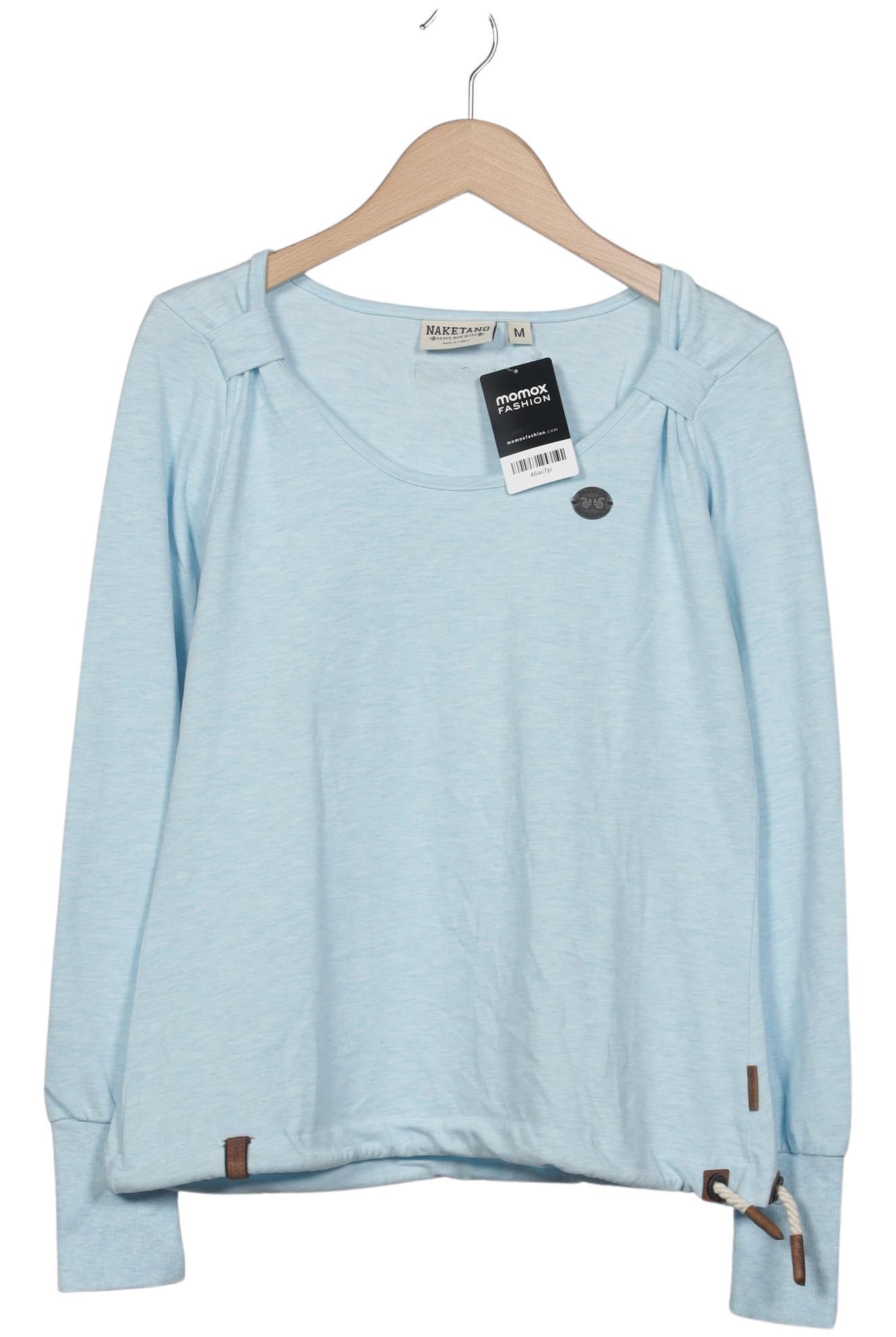 

Naketano Damen Langarmshirt, hellblau, Gr. 38