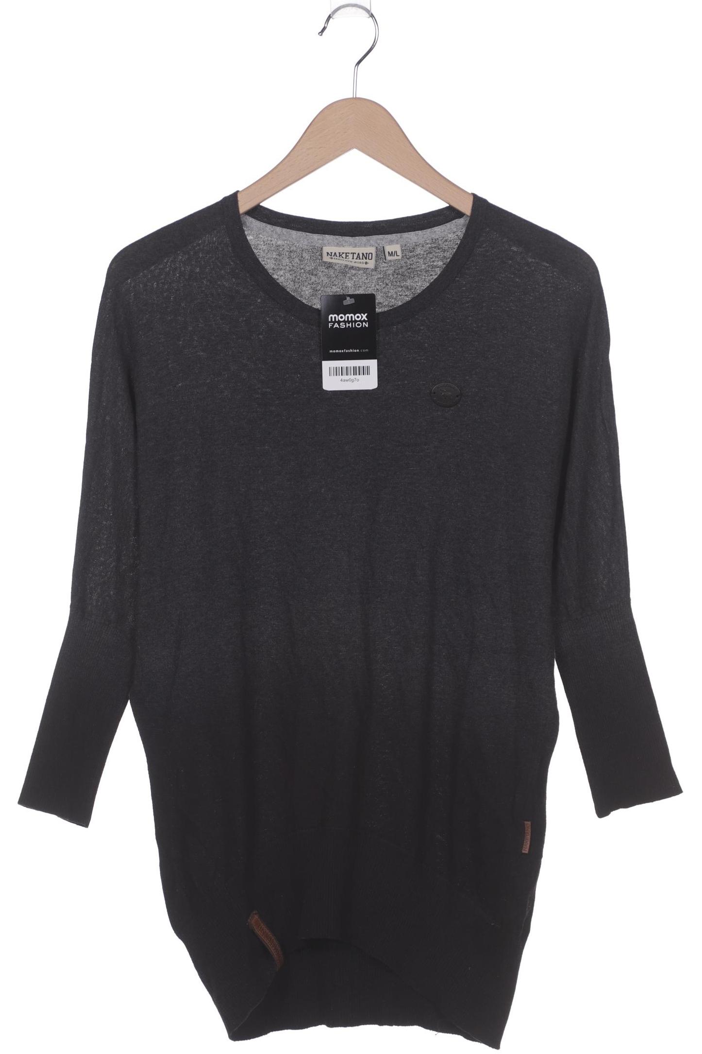 

Naketano Damen Langarmshirt, grau, Gr. 38